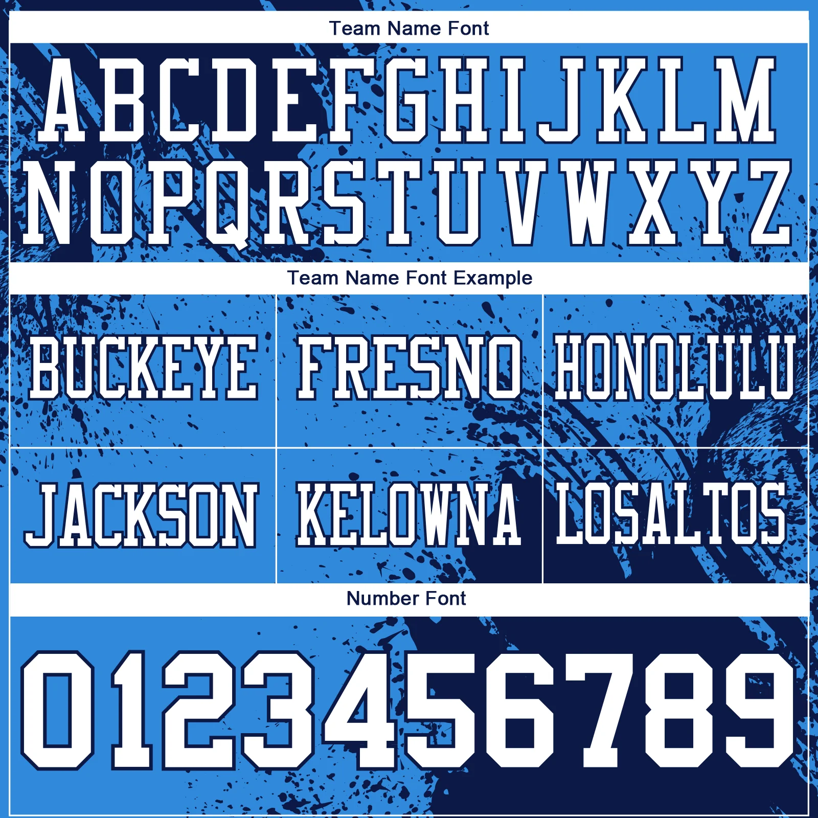 Custom Powder Blue White-Navy 3D Pattern Abstract Brush Stroke Authentic Football Jersey - Image 3