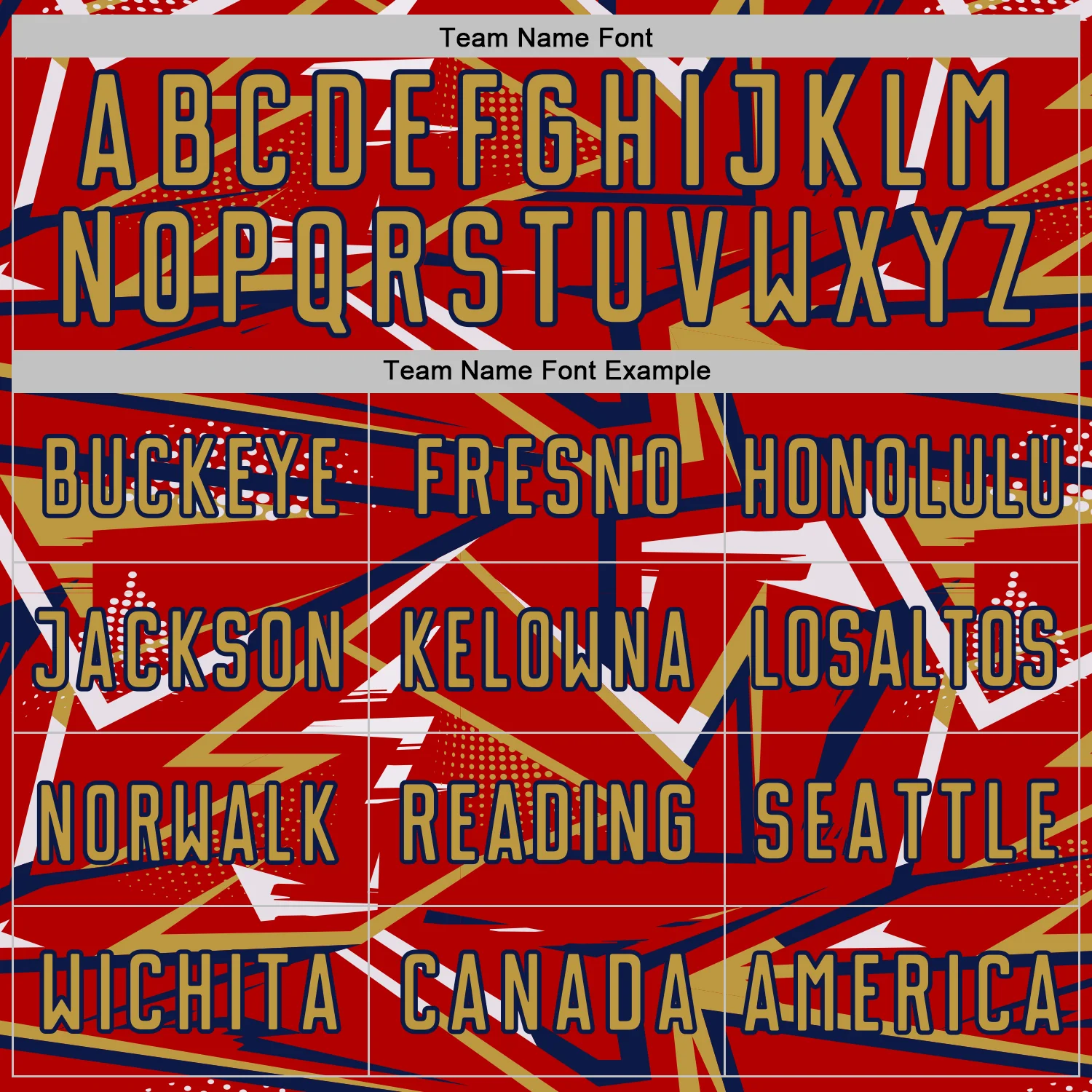 Custom Red Old Gold Navy-White Abstract Geometric Stripes Sports Sublimation Soccer Uniform Jersey - Image 5