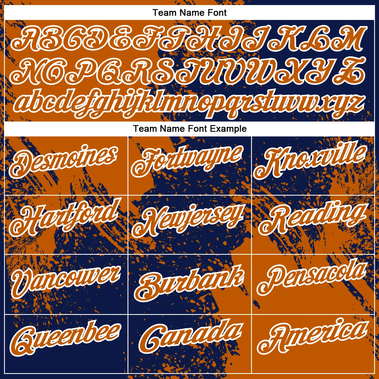 Custom Texas Orange Navy-White 3D Pattern Design Abstract Brush Stroke Performance Polo Shirt - Image 4