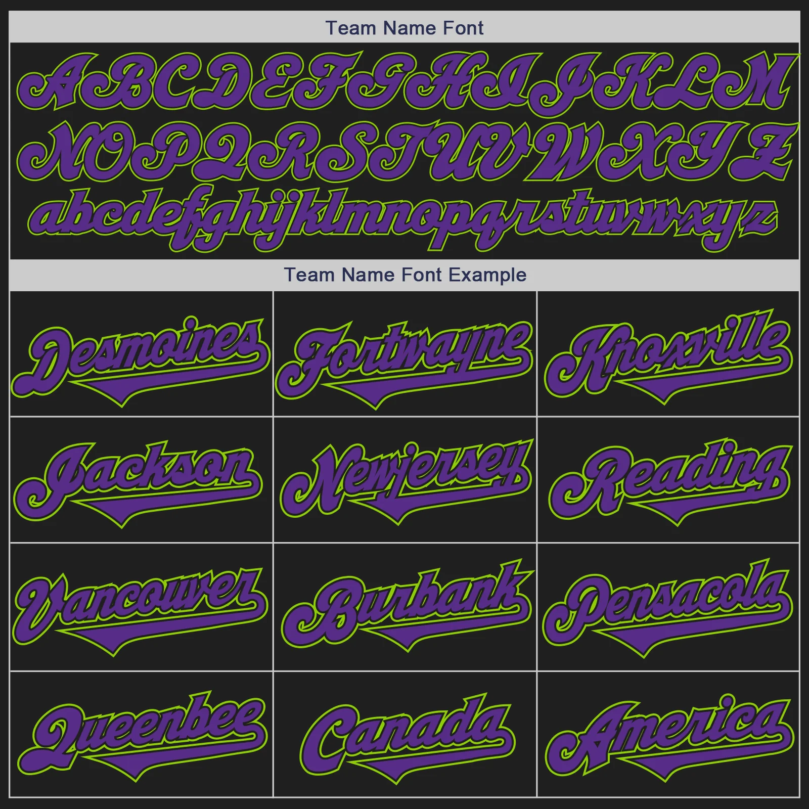 Custom Black Purple-Neon Green Authentic Two Tone Baseball Jersey - Image 4