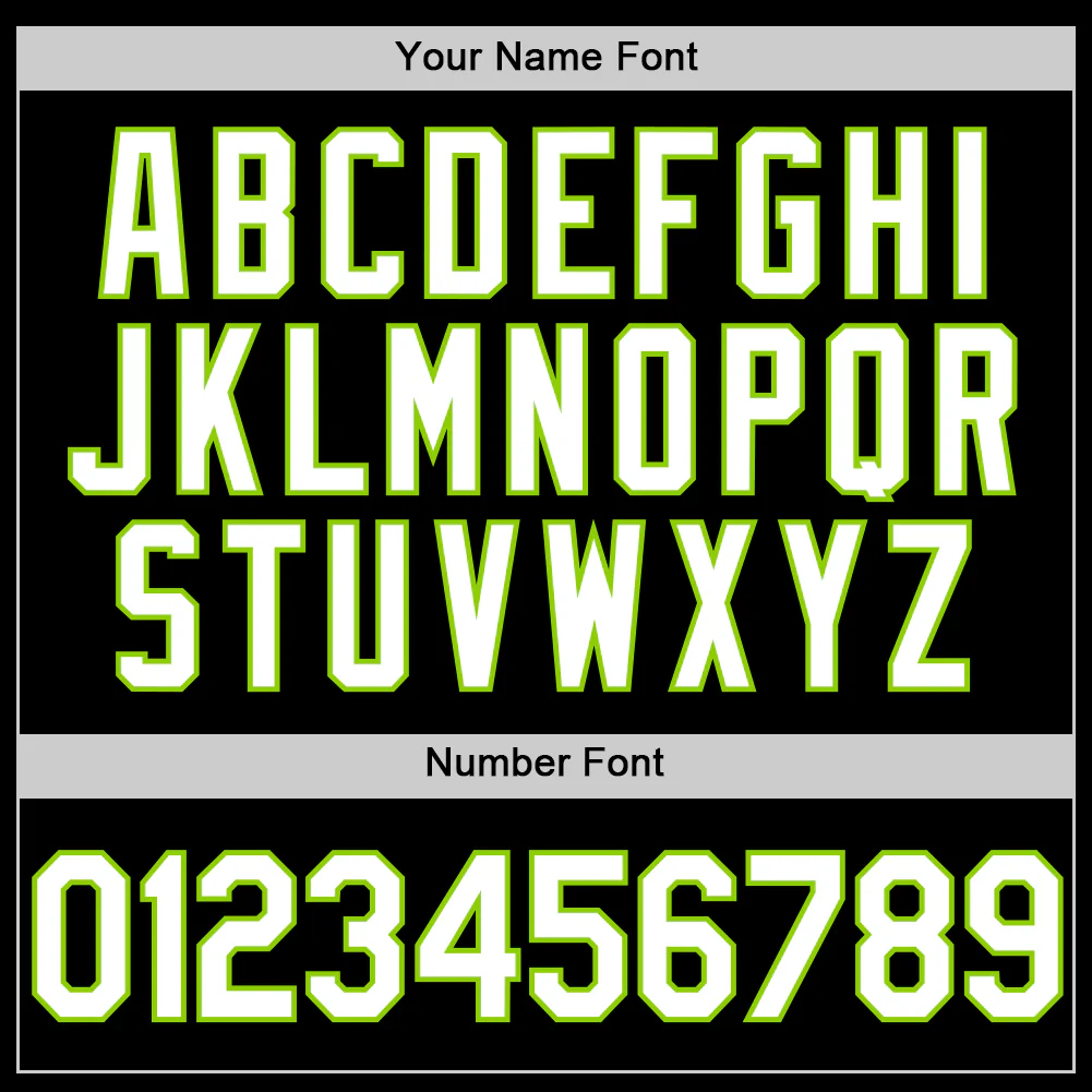 Custom Black White-Neon Green Authentic Throwback Basketball Jersey - Image 4