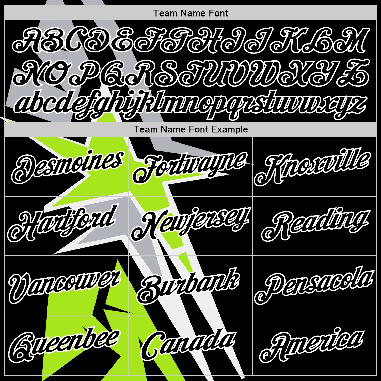 Custom Black Neon Green-Gray 3D Esports Performance T-Shirt - Image 3
