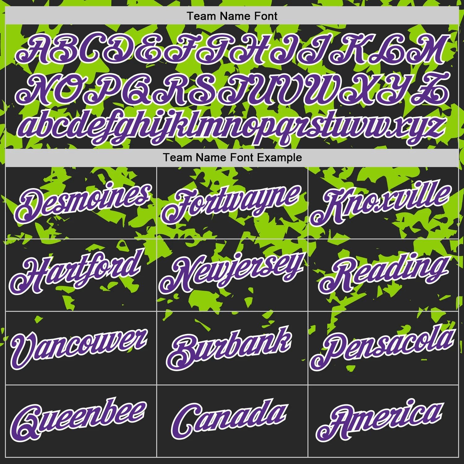 Custom Black Purple-Neon Green 3D Esports Performance T-Shirt - Image 3