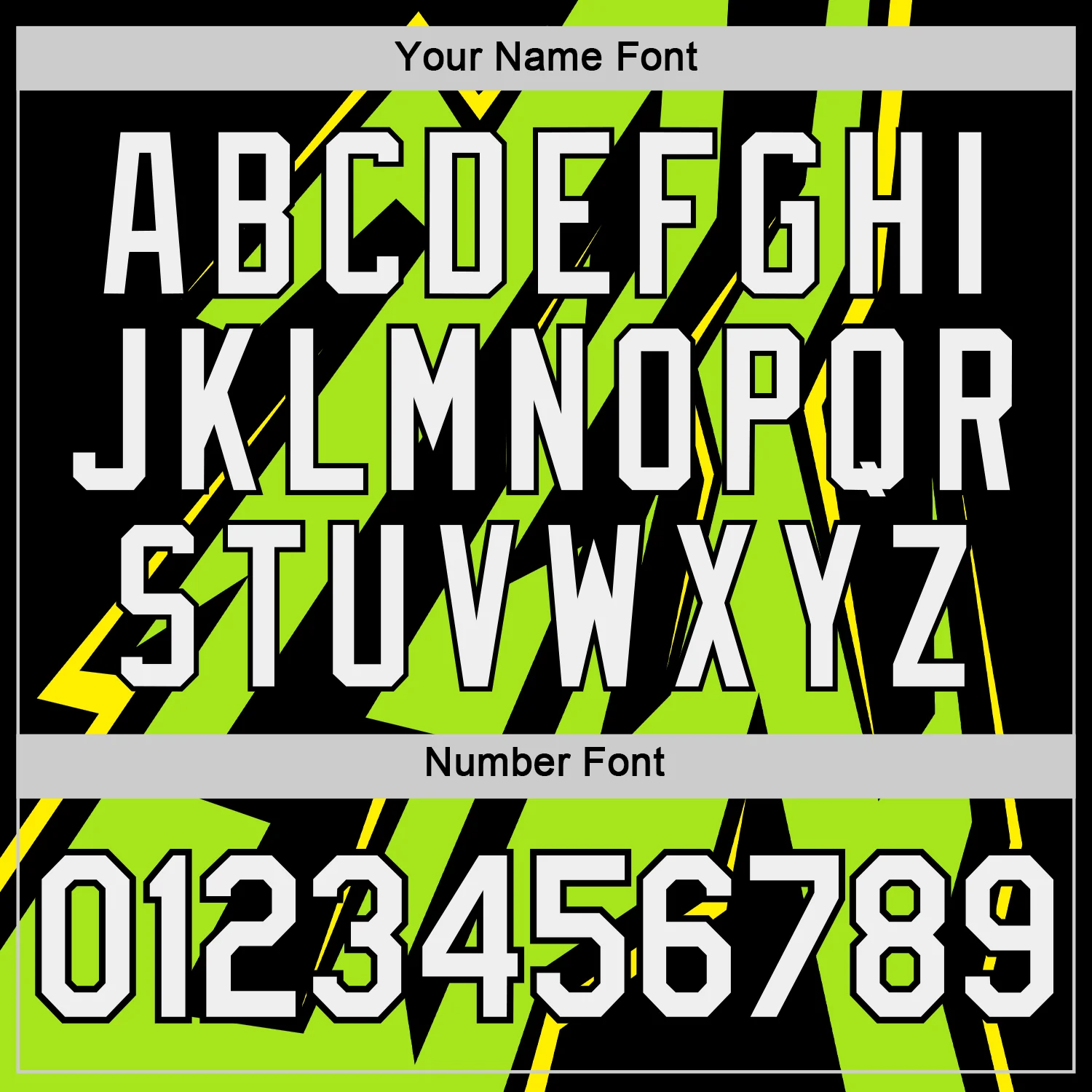 Custom Black Neon Green-Light Yellow 3D Esports Performance T-Shirt - Image 4
