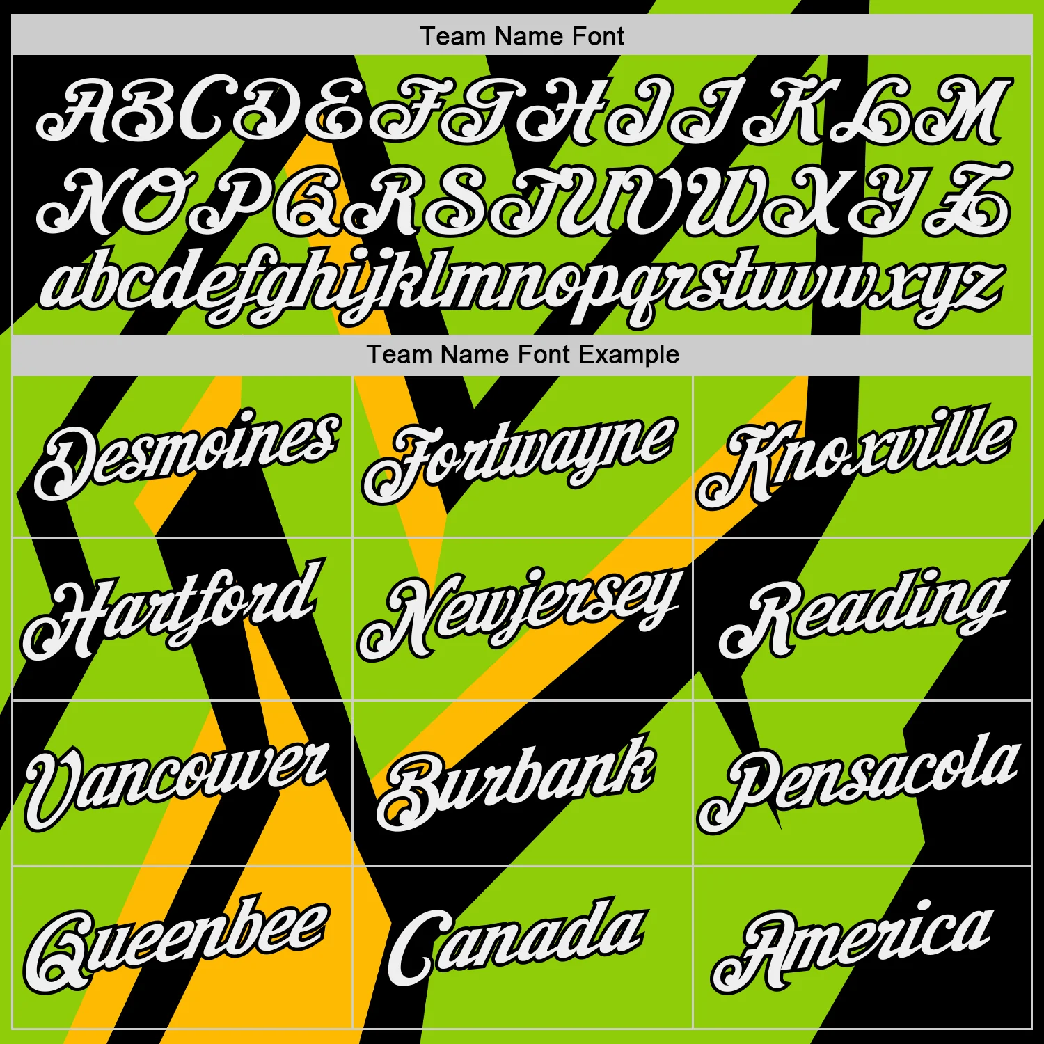 Custom Black Neon Green-Gold 3D Esports Performance T-Shirt - Image 3