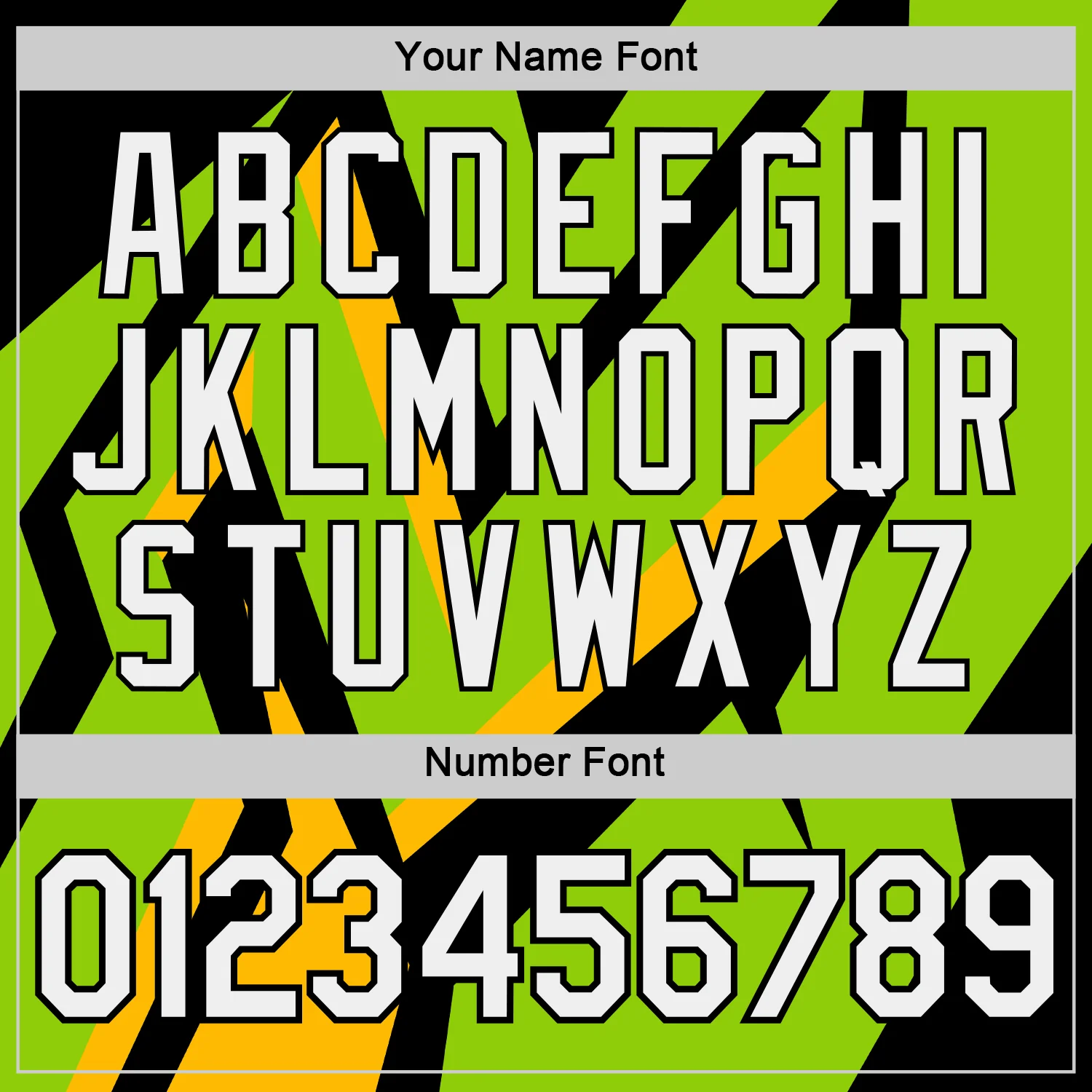 Custom Black Neon Green-Gold 3D Esports Performance T-Shirt - Image 4