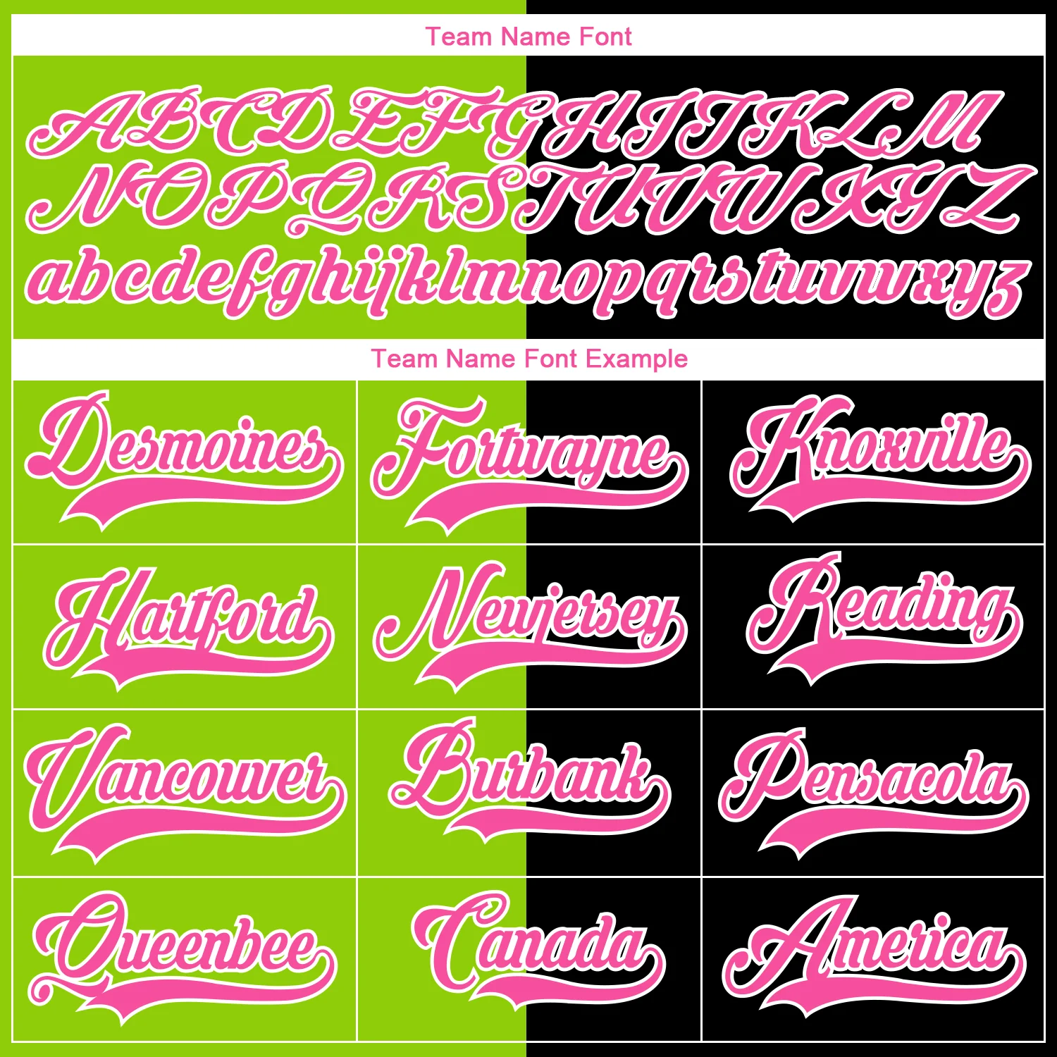 Custom Black Pink Neon Green-White Split Fashion Hockey Lace Neck Jersey - Image 6