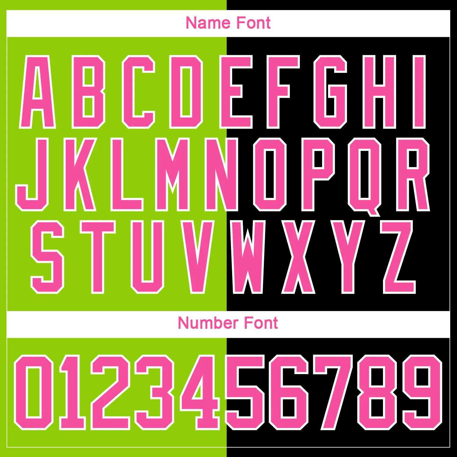 Custom Black Pink Neon Green-White Split Fashion Hockey Lace Neck Jersey - Image 7