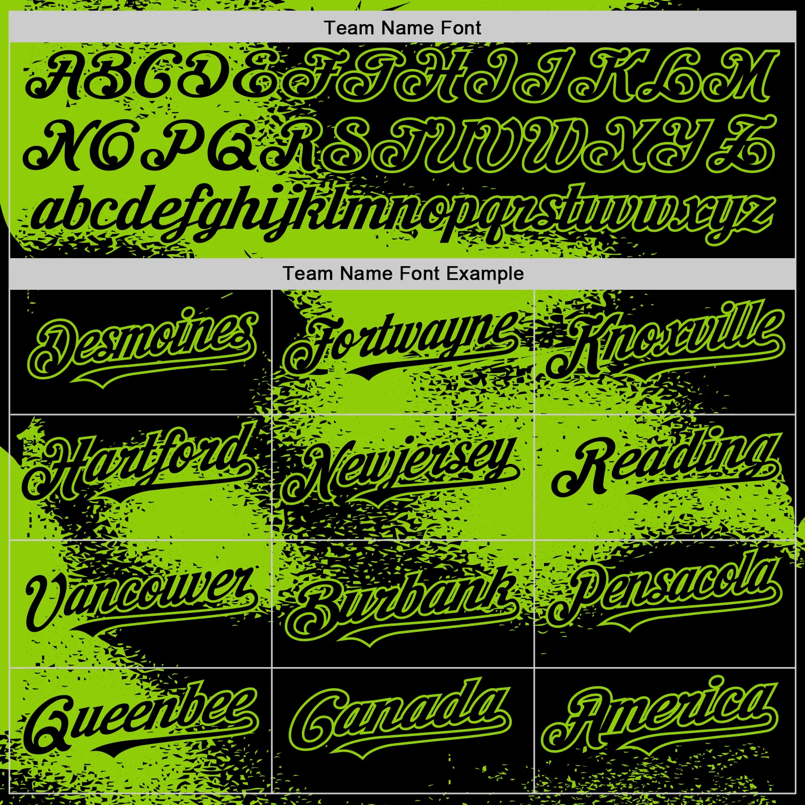 Custom Black Neon Green Abstract Color Blocks Fragment Pattern Bomber Full-Snap Varsity Letterman Hoodie Jacket - Image 5
