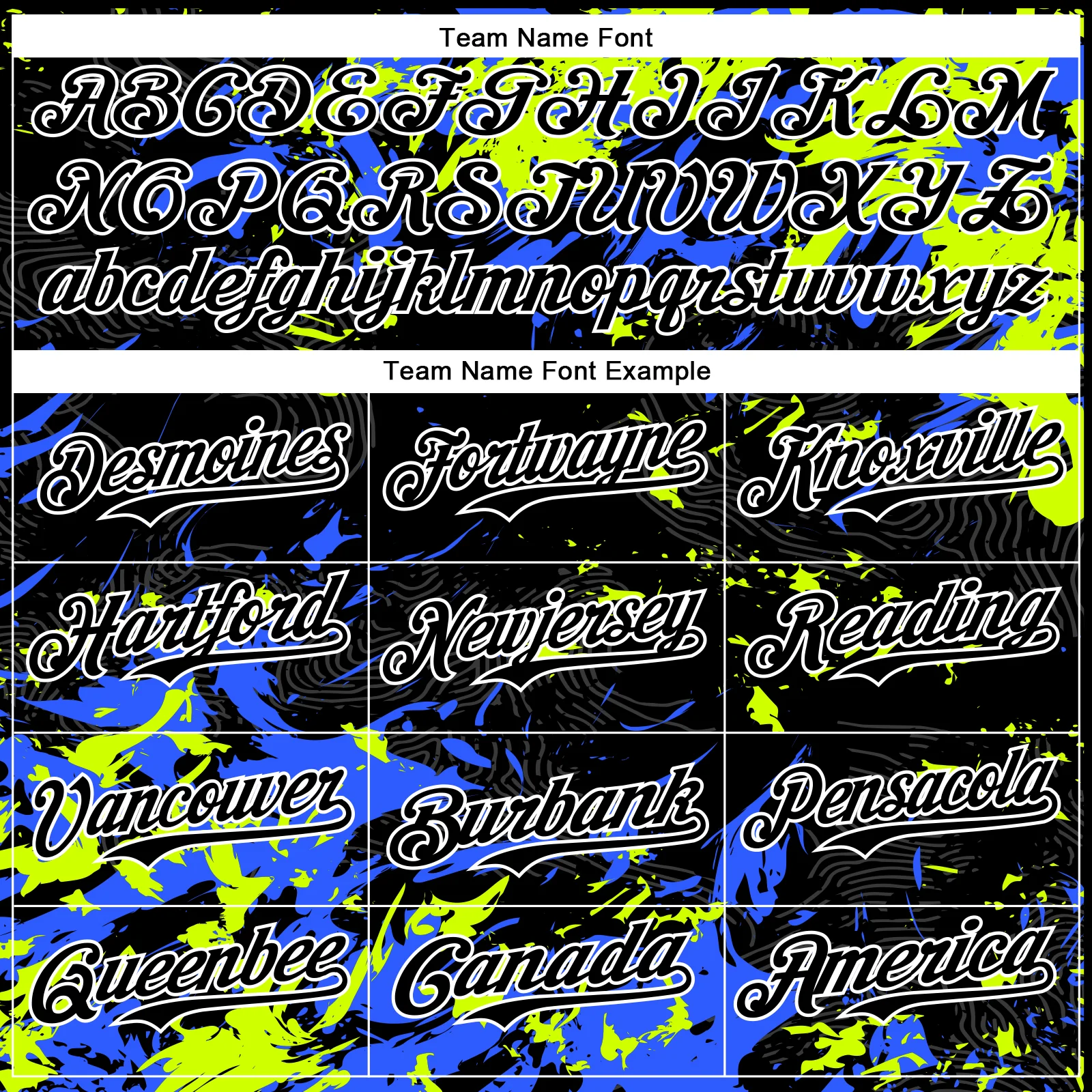 Custom Black Neon Green Royal-White Splash Bomber Full-Snap Varsity Letterman Hoodie Jacket - Image 5