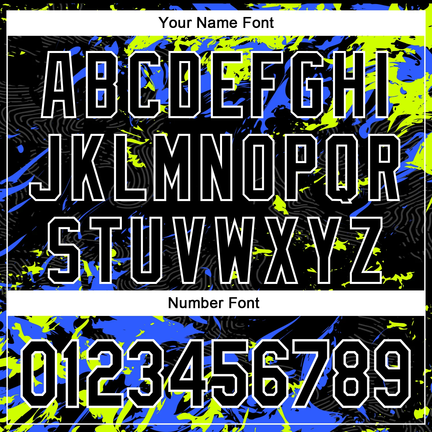 Custom Black Neon Green Royal-White Splash Bomber Full-Snap Varsity Letterman Hoodie Jacket - Image 6