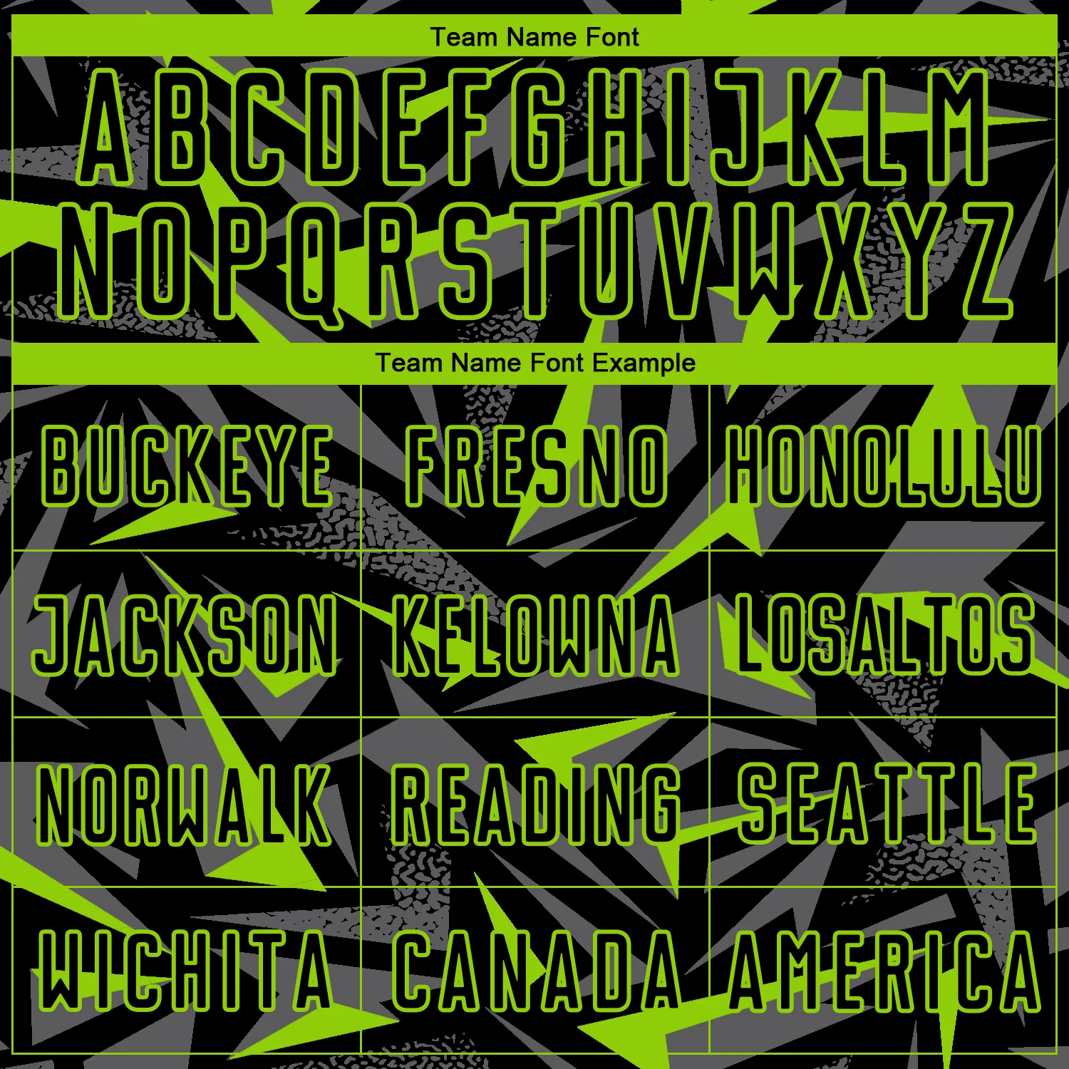 Custom Black Neon Green-Steel Gray Cyber Mecha E-sport Geometric Shards Spike Sublimation Soccer Uniform Jersey - Image 5