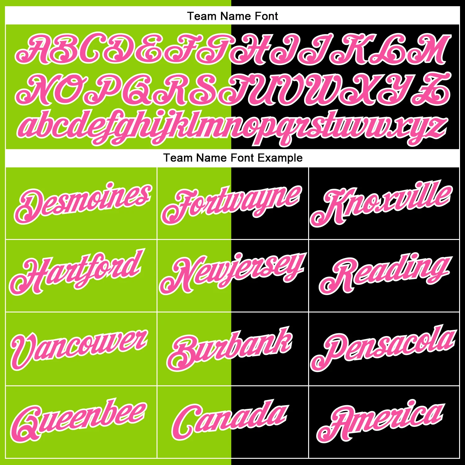 Custom Black Pink-Neon Green Split Fashion Performance T-Shirt - Image 3