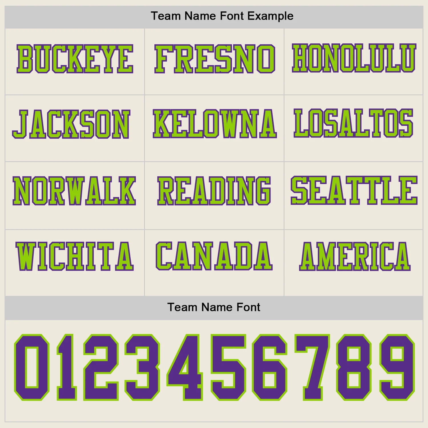 Custom Cream Purple-Neon Green Long Sleeve Authentic Football Jersey - Image 3