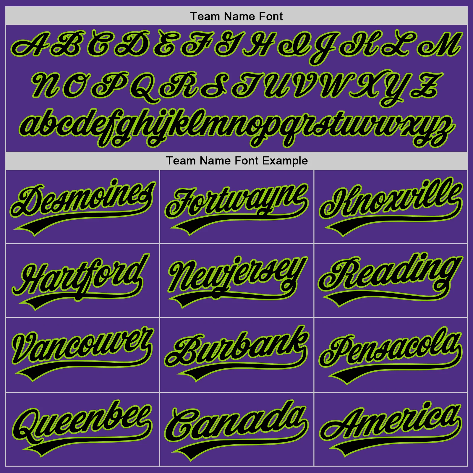 Custom Stitched Purple Black-Neon Green Baseball Pullover Sweatshirt Hoodie - Image 3