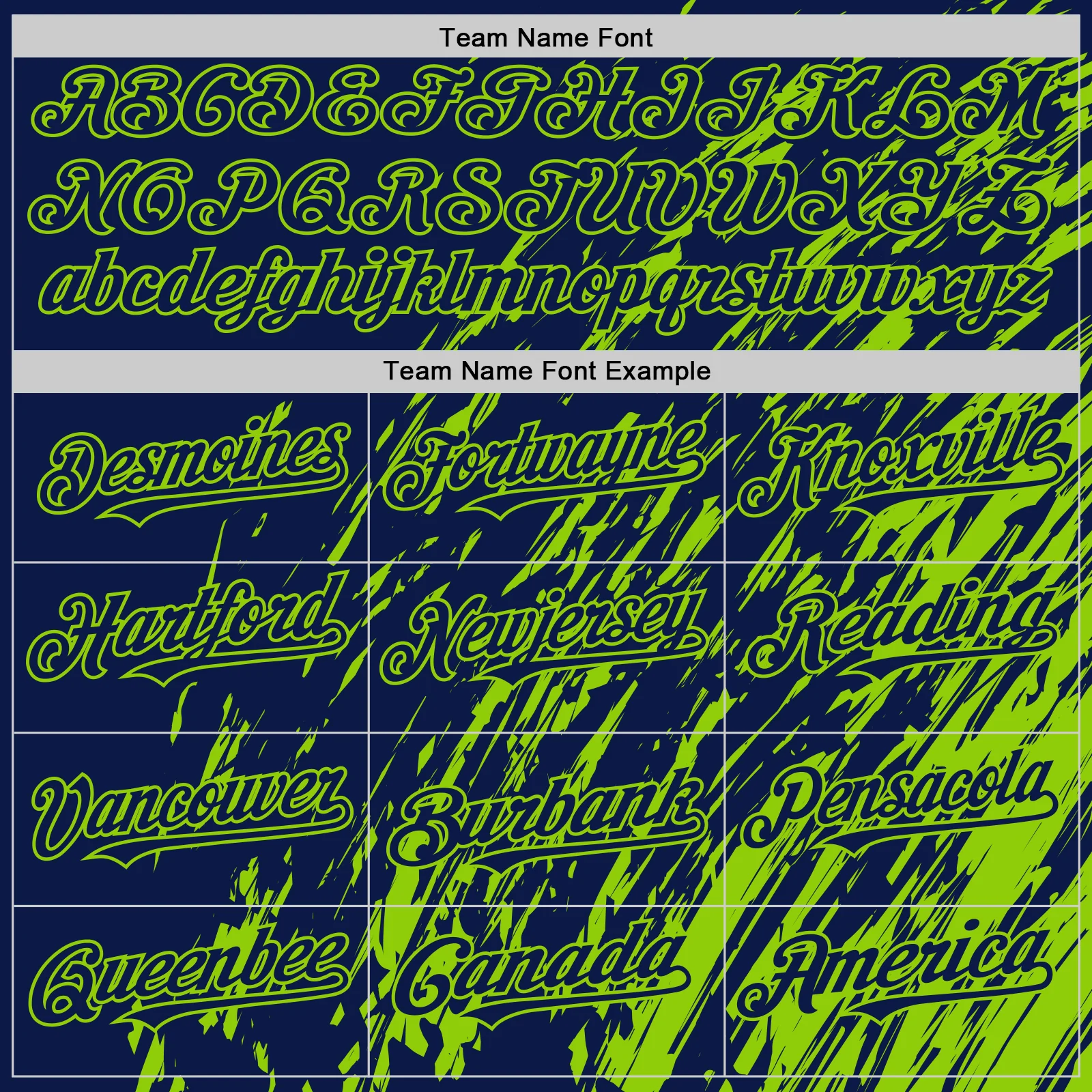 Custom Navy Navy-Neon Green 3D Pattern Design Bomber Full-Snap Varsity Letterman Hoodie Jacket - Image 5