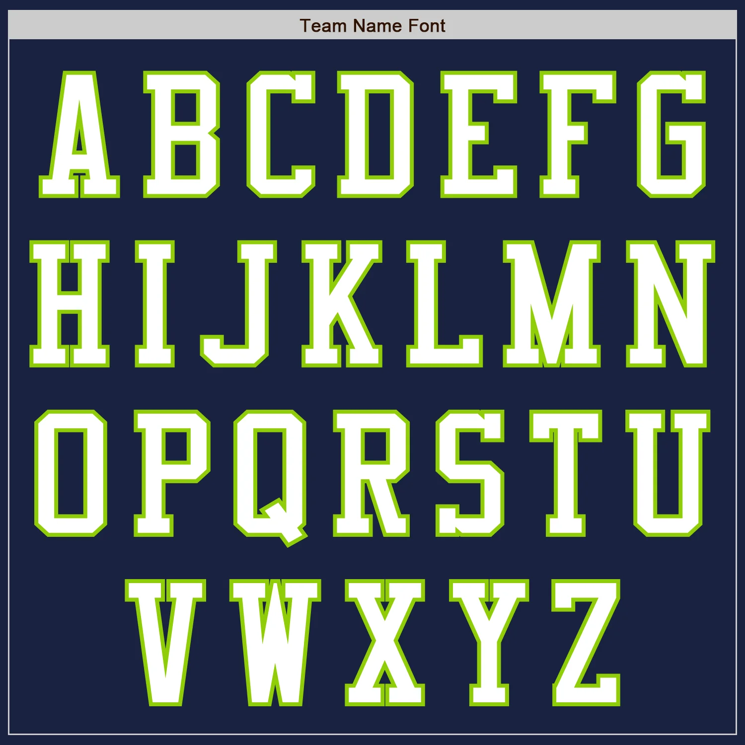 Custom Navy White-Neon Green Authentic Baseball Jersey - Image 7