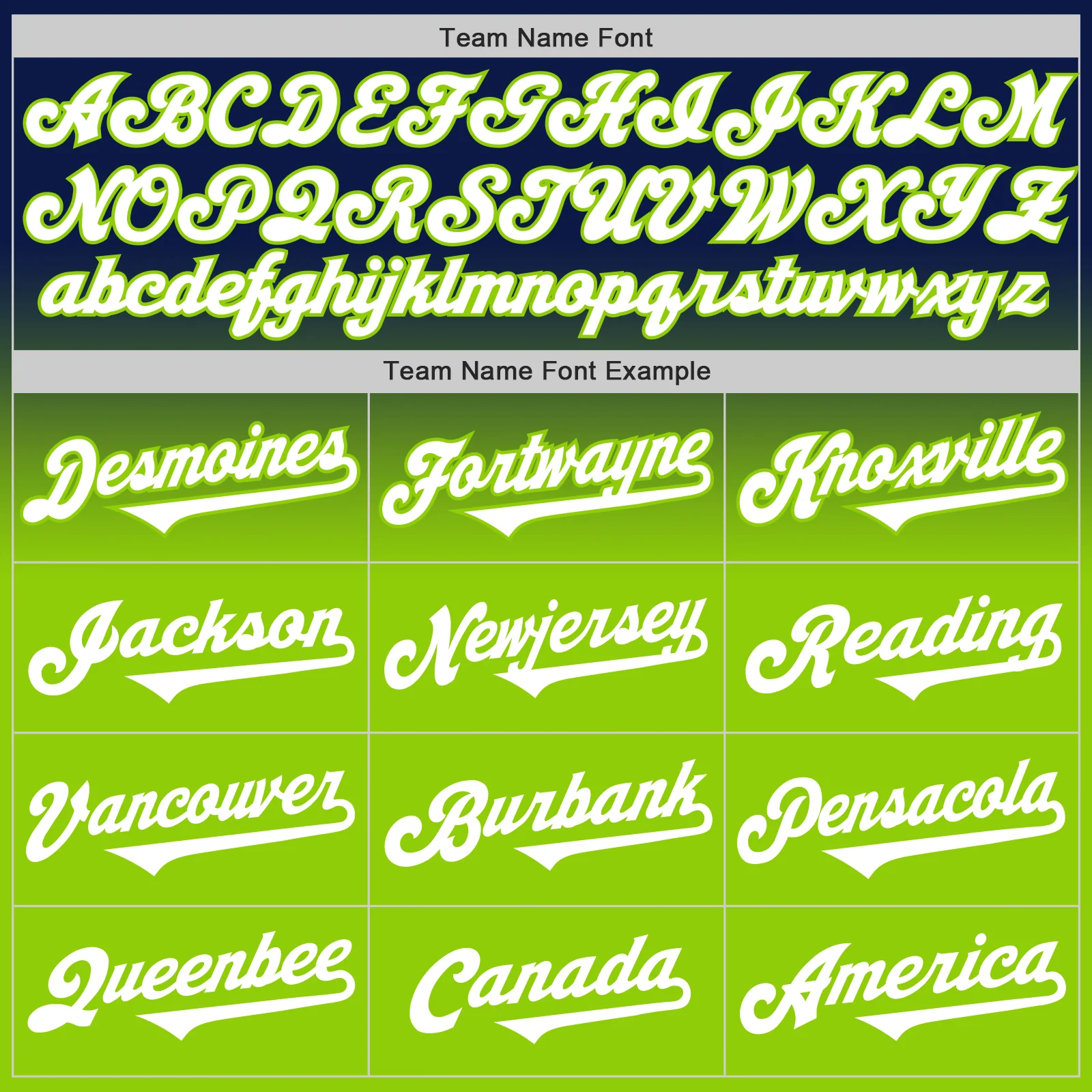 Custom Navy White-Neon Green Authentic Fade Fashion Baseball Jersey - Image 4