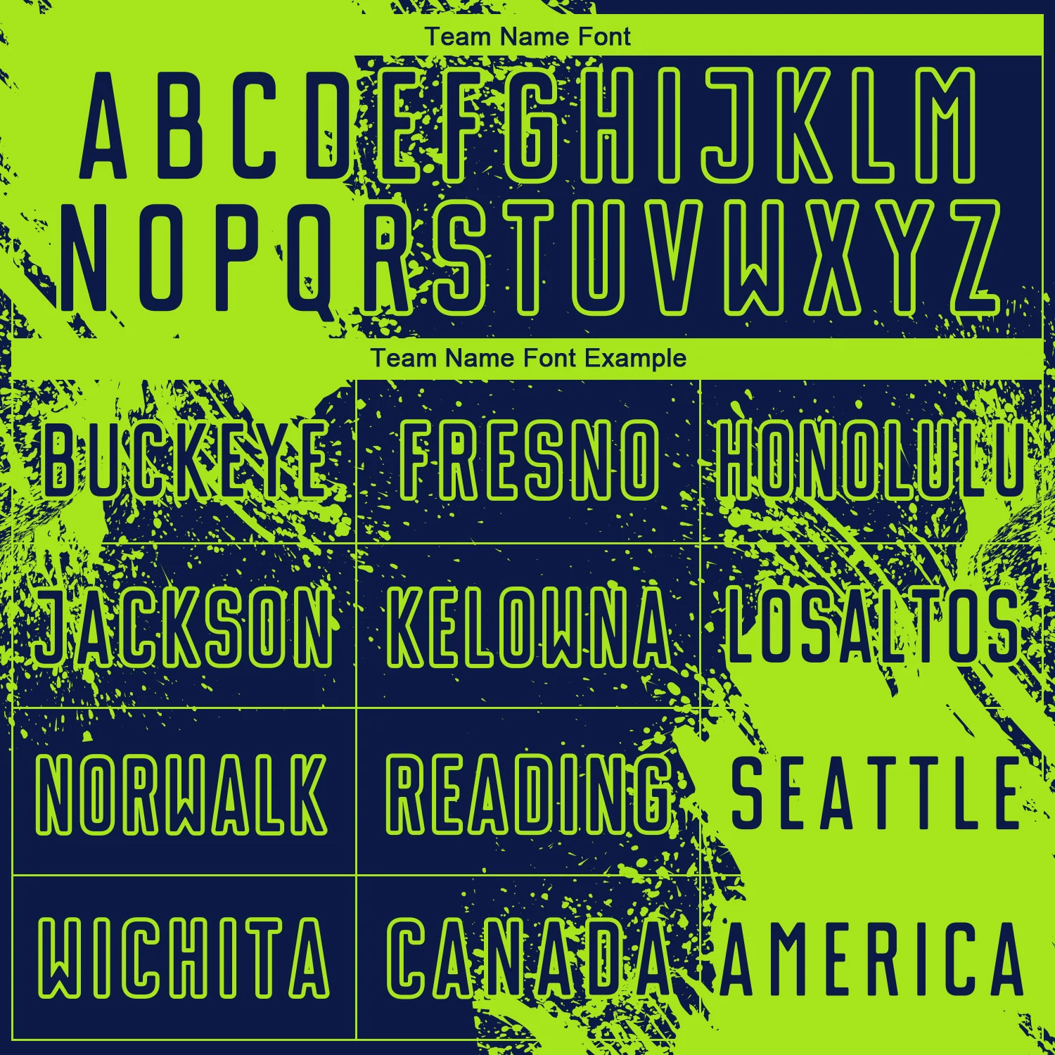 Custom Navy Neon Green Abstract Brush Stroke Sports Sublimation Soccer Uniform Jersey - Image 5