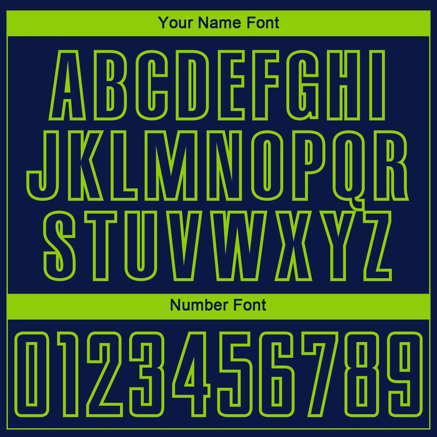 Custom Navy Neon Green-Royal Gradient Horizontal Stripes Sublimation Soccer Uniform Jersey - Image 6