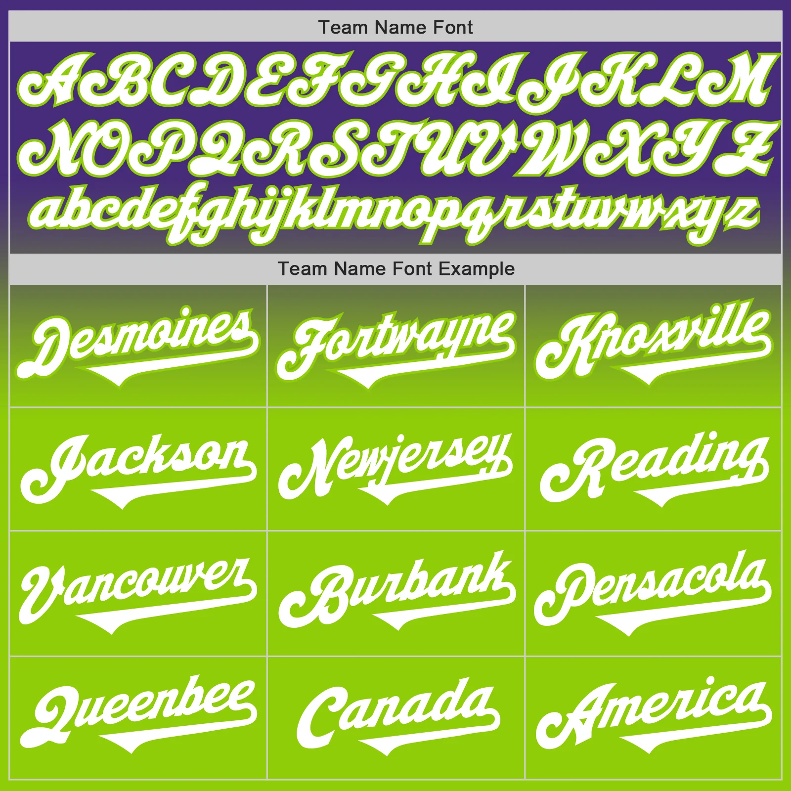 Custom Purple White-Neon Green Authentic Fade Fashion Baseball Jersey - Image 4