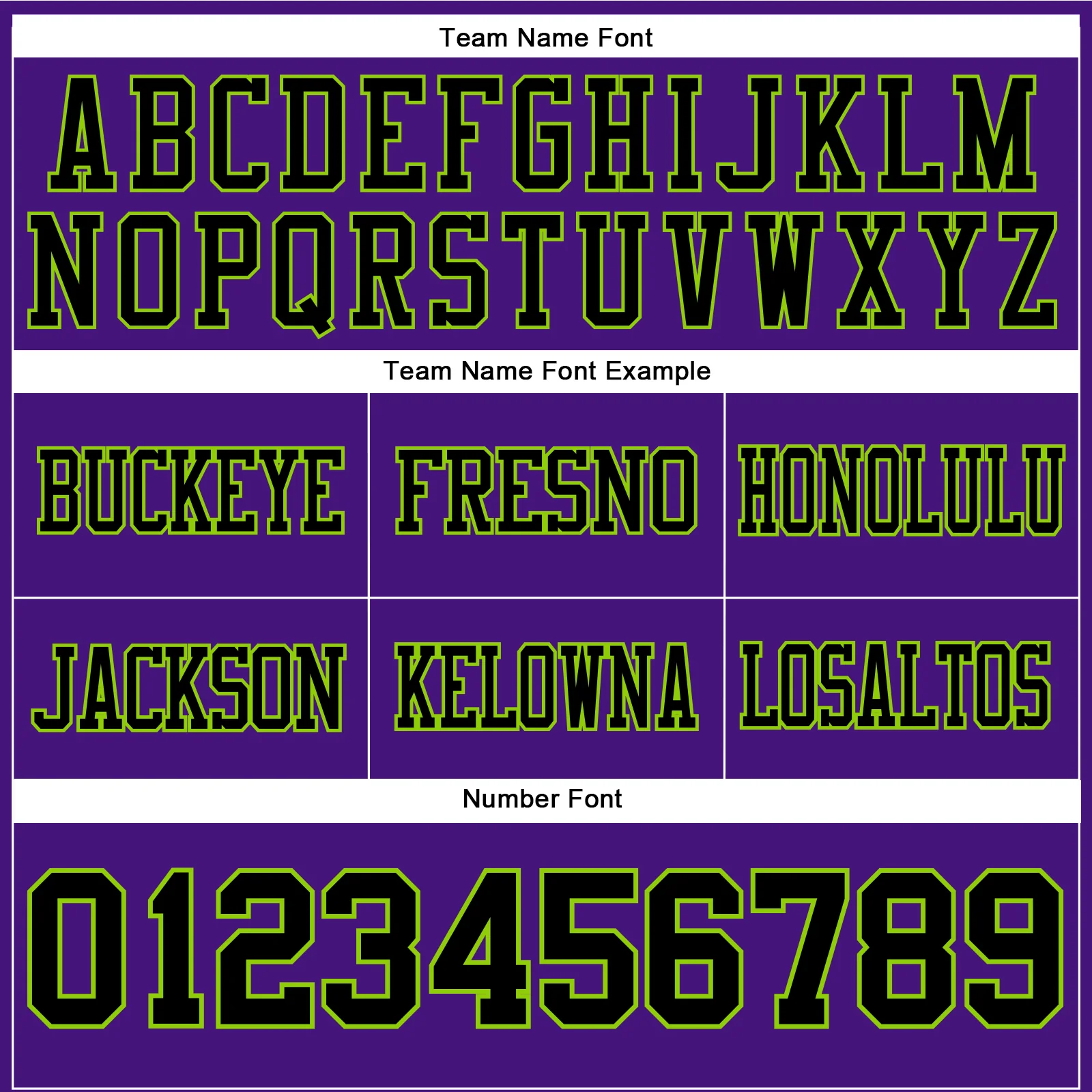 Custom Purple Black-Neon Green Authentic Football Jersey - Image 4