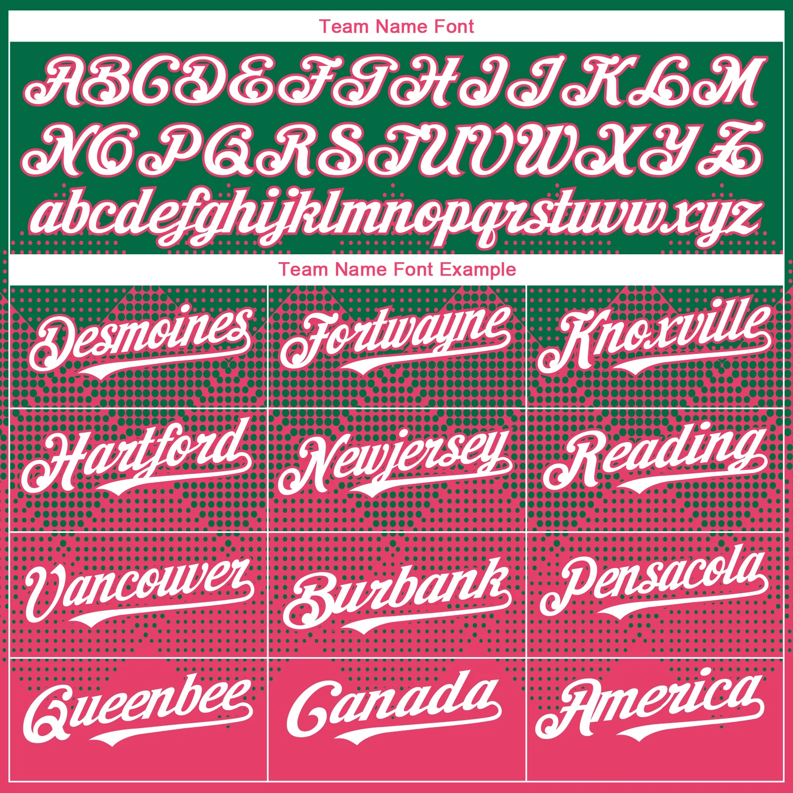Custom Kelly Green White-Neon Pink 3D Gradient Square Shape Authentic Baseball Jersey - Image 4