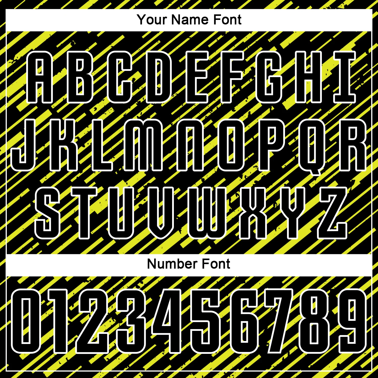 Custom Black Neon Yellow-White Line Sports Sublimation Soccer Uniform Jersey - Image 6
