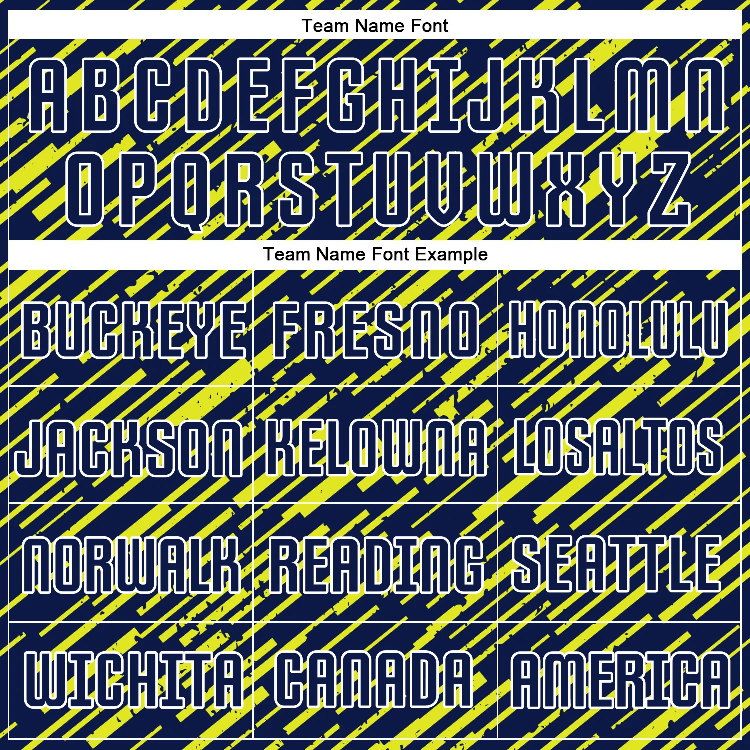 Custom Navy Neon Yellow-White Line Sports Sublimation Soccer Uniform Jersey - Image 5
