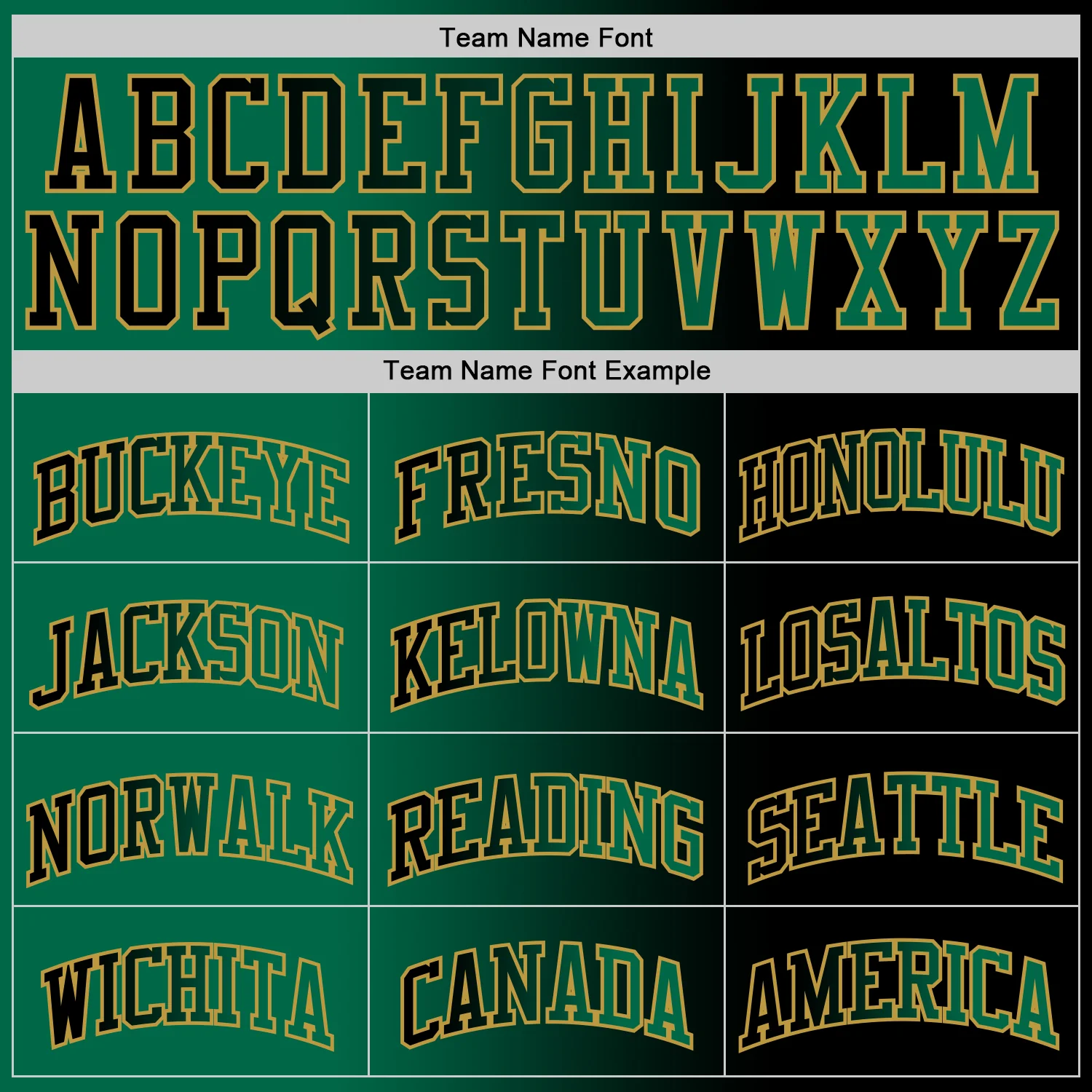 Custom Black Kelly Green-Old Gold Authentic Gradient Fashion Basketball Jersey - Image 4