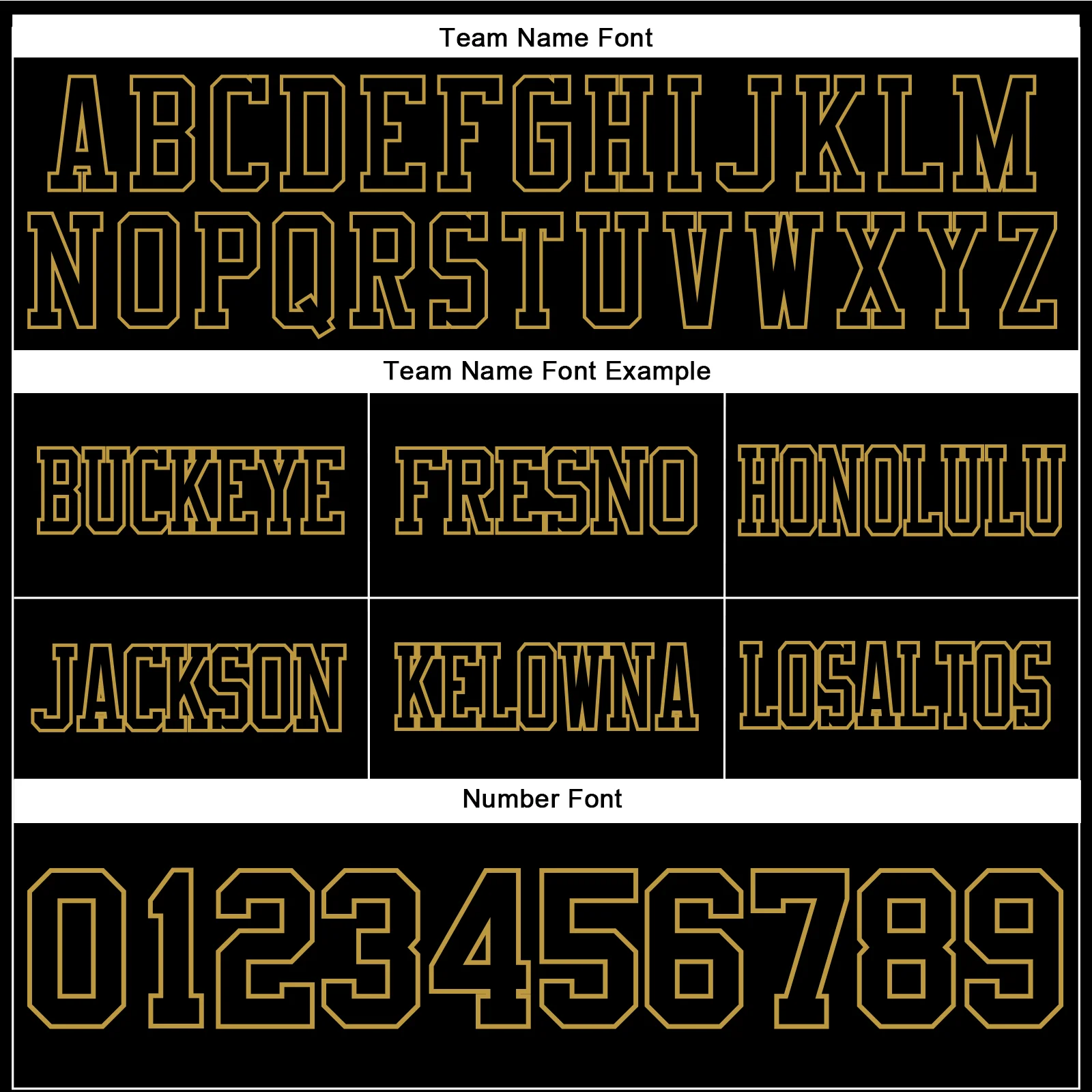 Custom Black Old Gold Authentic Football Jersey - Image 4