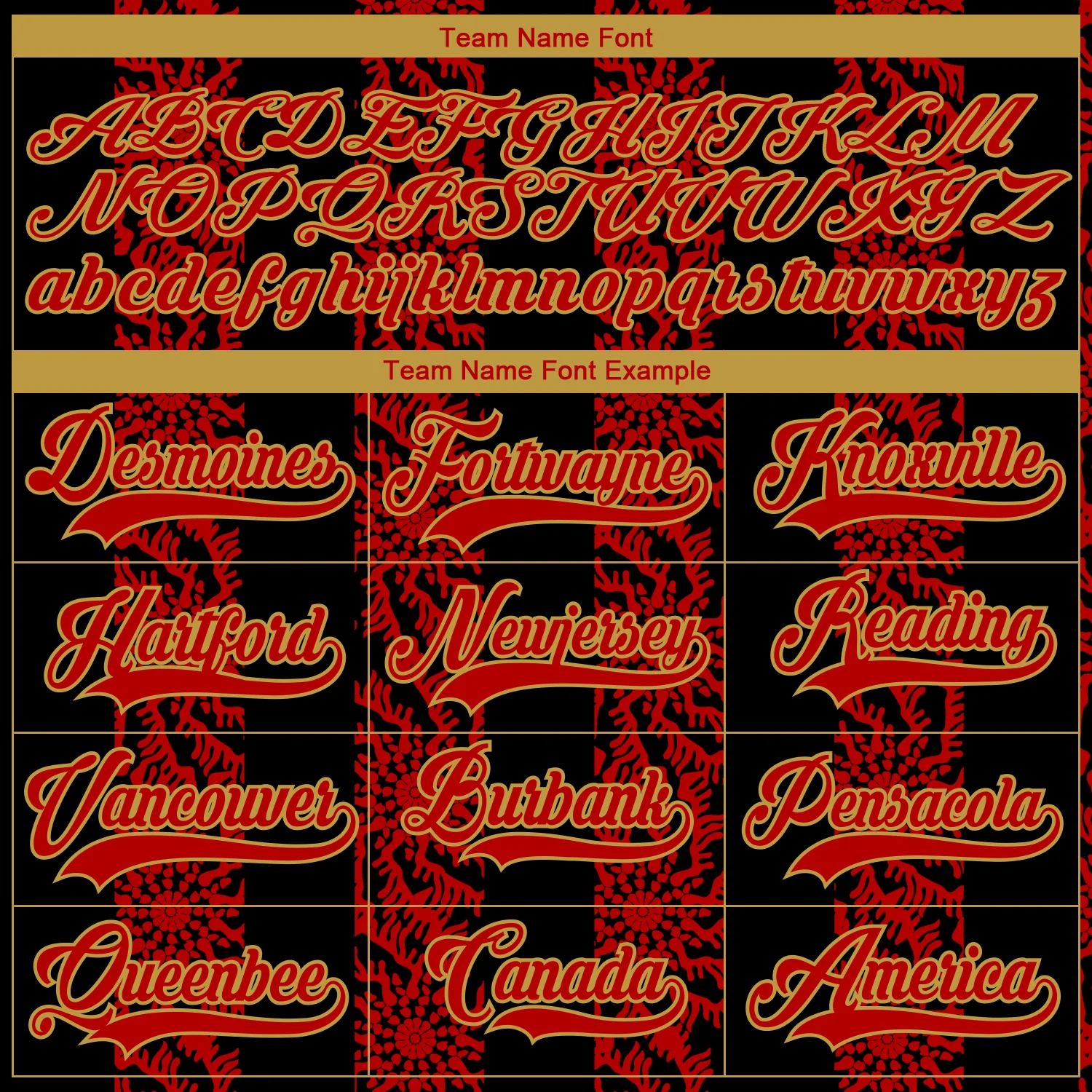 Custom Black Red Old Gold-White 3D Pattern Abstract Shape Hockey Lace Neck Jersey - Image 4