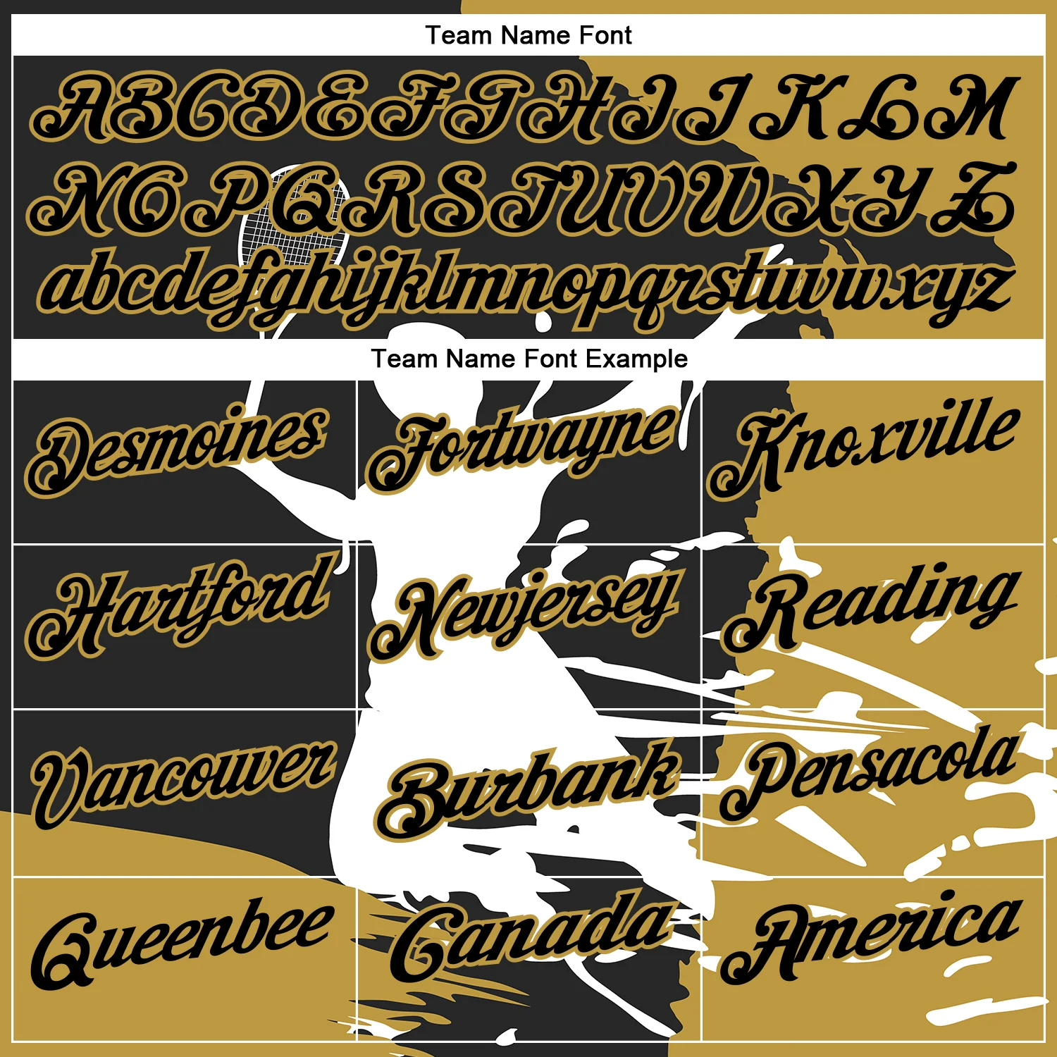 Custom Black Old Gold-White 3D Tennis Performance Polo Shirt - Image 4