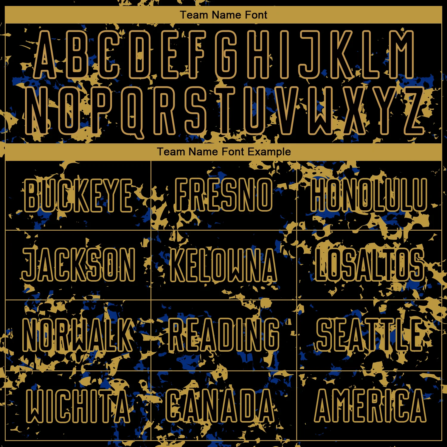 Custom Black Old Gold-Royal Abstract Fragment Art Sublimation Soccer Uniform Jersey - Image 5