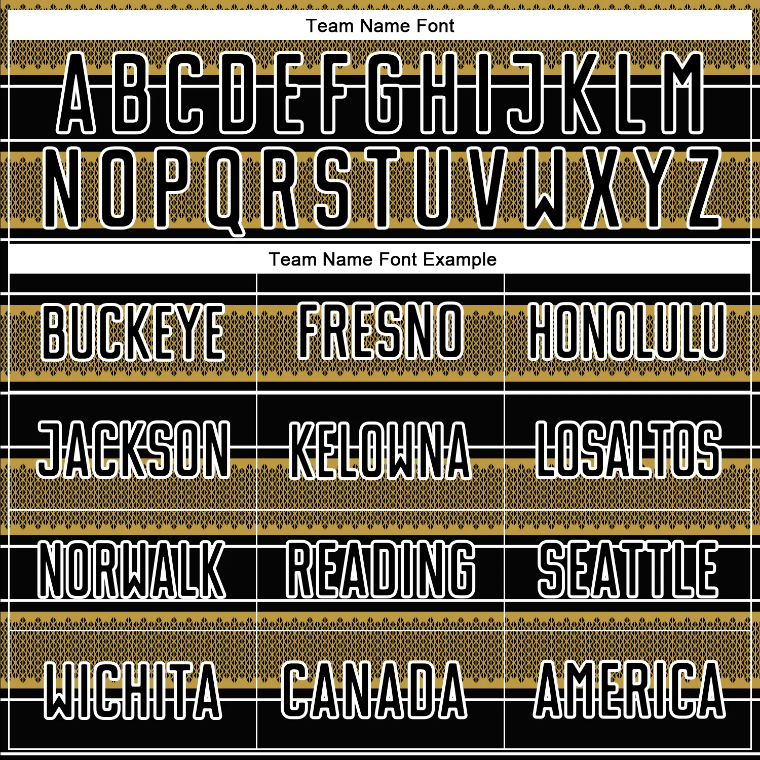 Custom Black Old Gold-White Geometric Shapes And Line Sublimation Soccer Uniform Jersey - Image 5