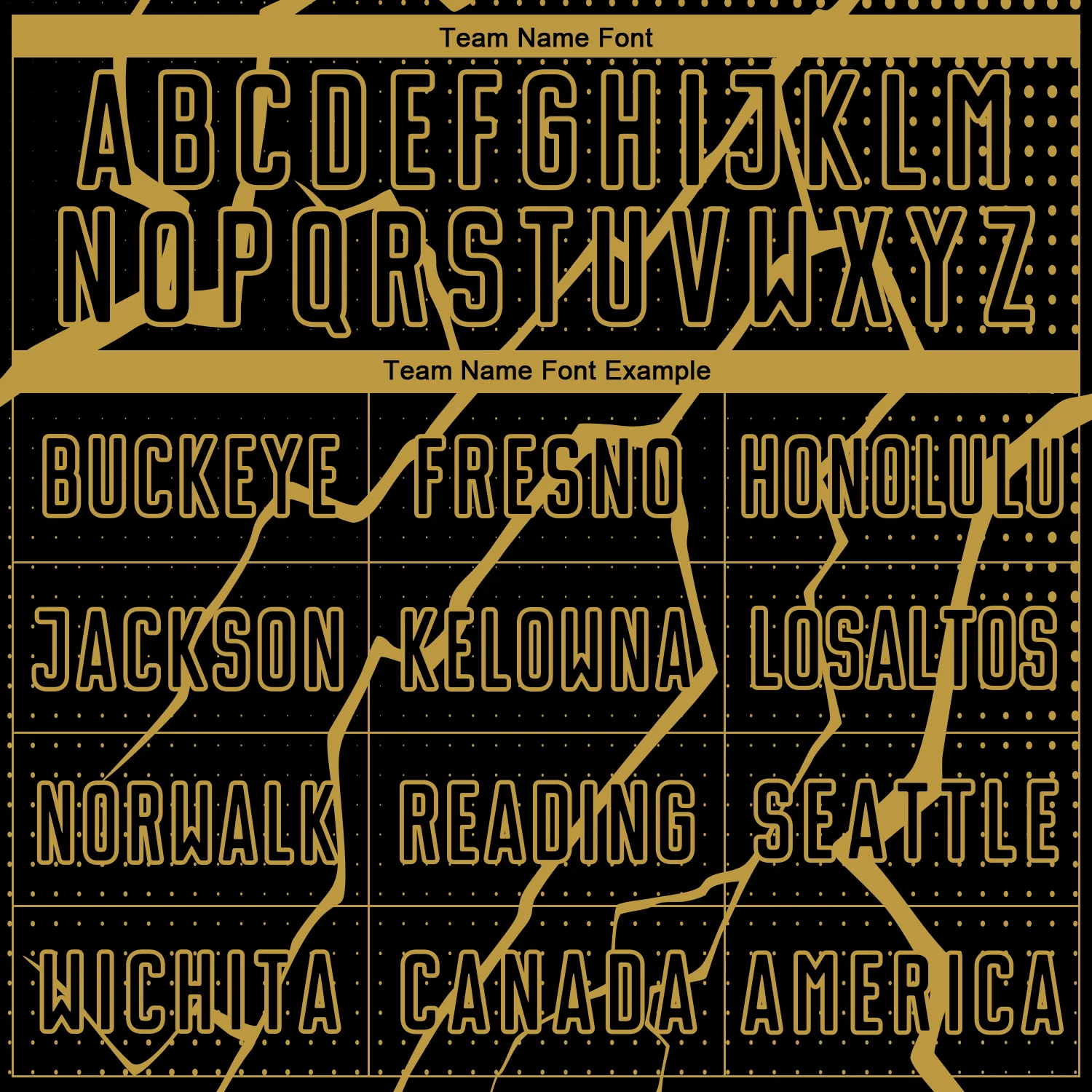 Custom Black Old Gold Lightning Sublimation Soccer Uniform Jersey - Image 5