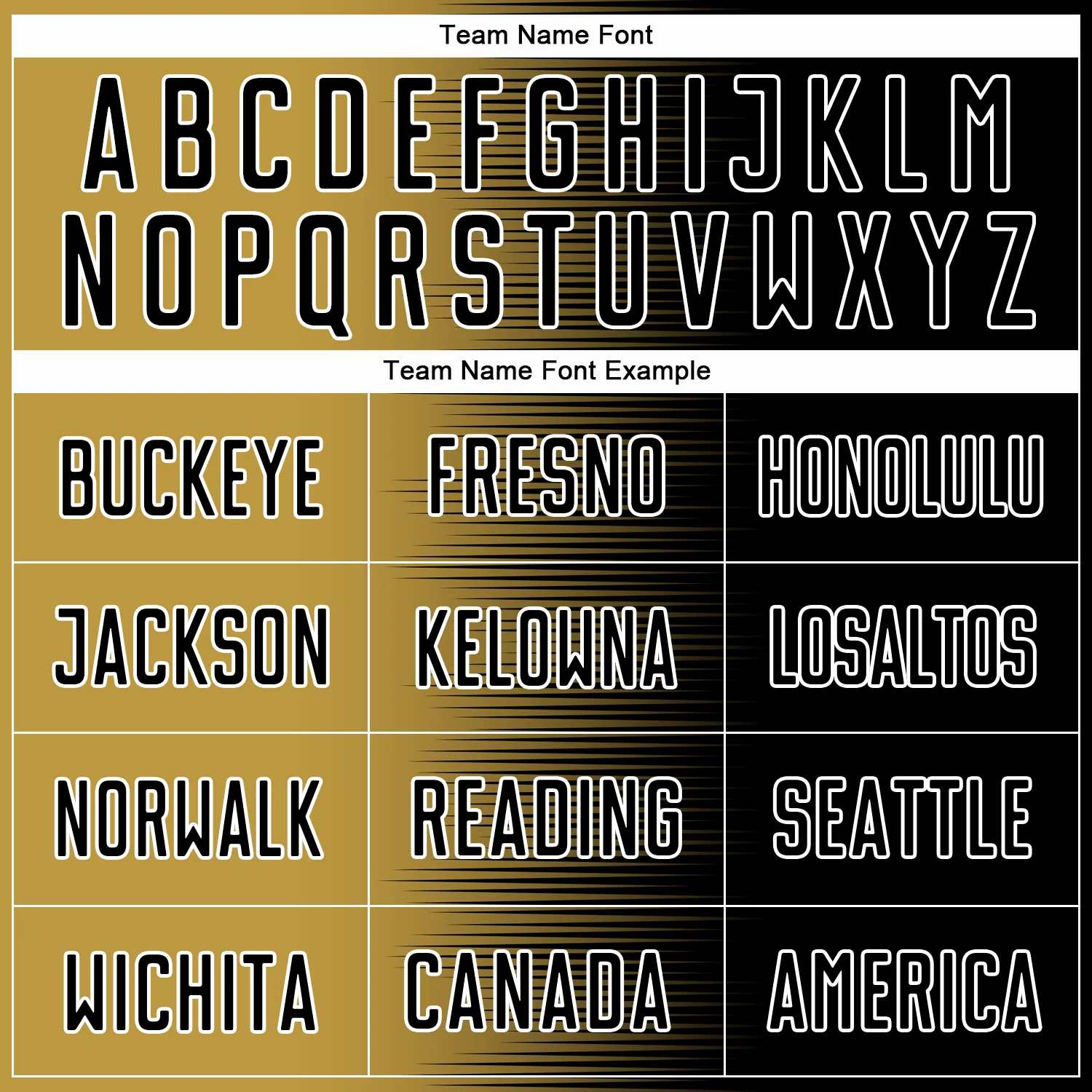 Custom Black Old Gold-White Gradient Line Sublimation Soccer Uniform Jersey - Image 5