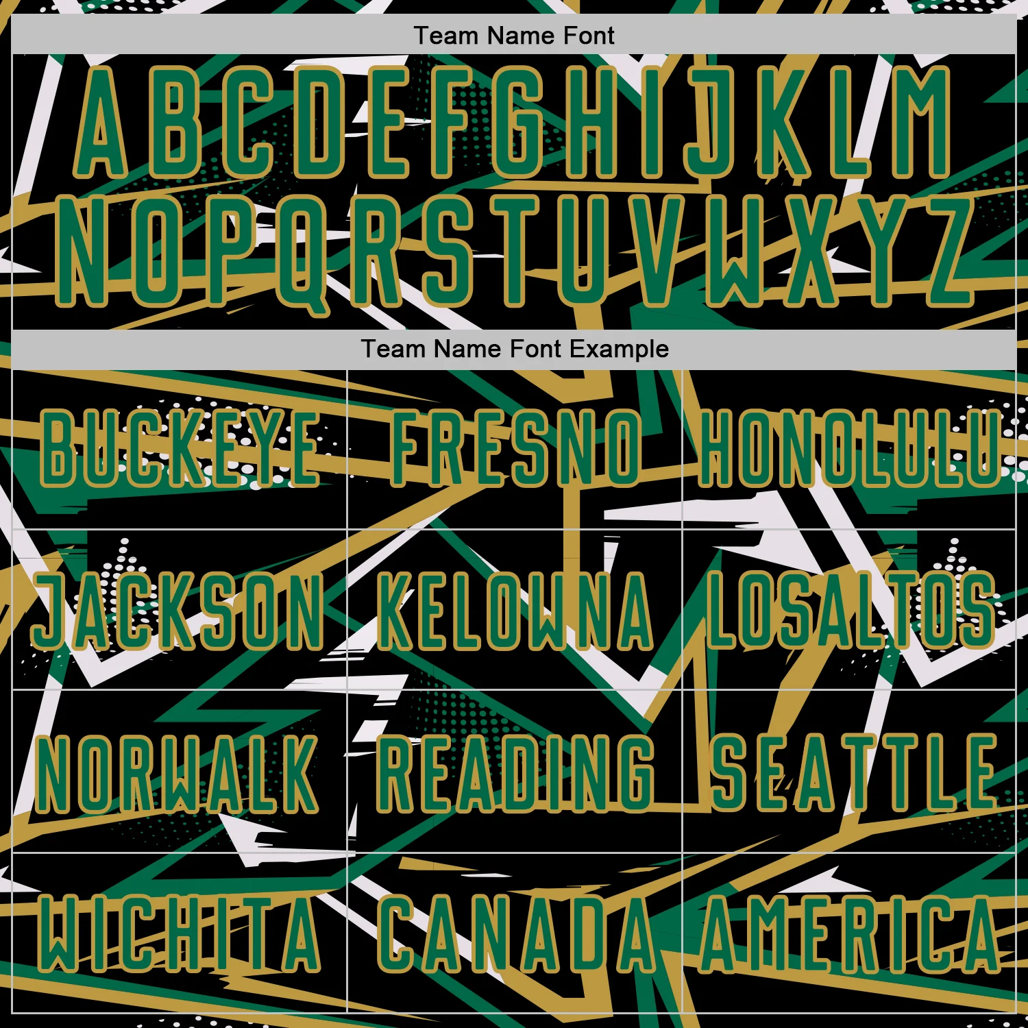 Custom Black Kelly Green Old Gold-White Abstract Geometric Stripes Sports Sublimation Soccer Uniform Jersey - Image 5