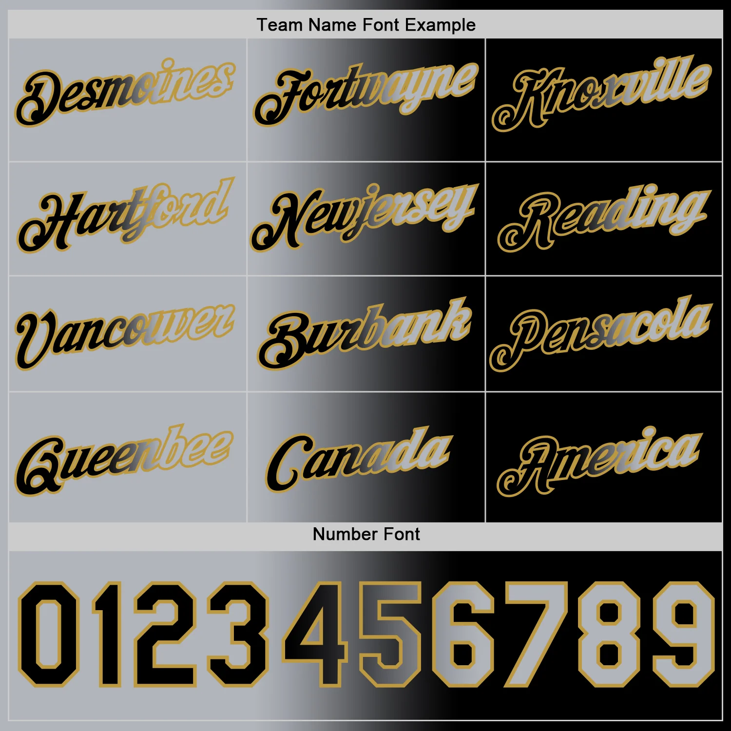 Custom Black Gray-Old Gold Gradient Fashion Performance T-Shirt - Image 4