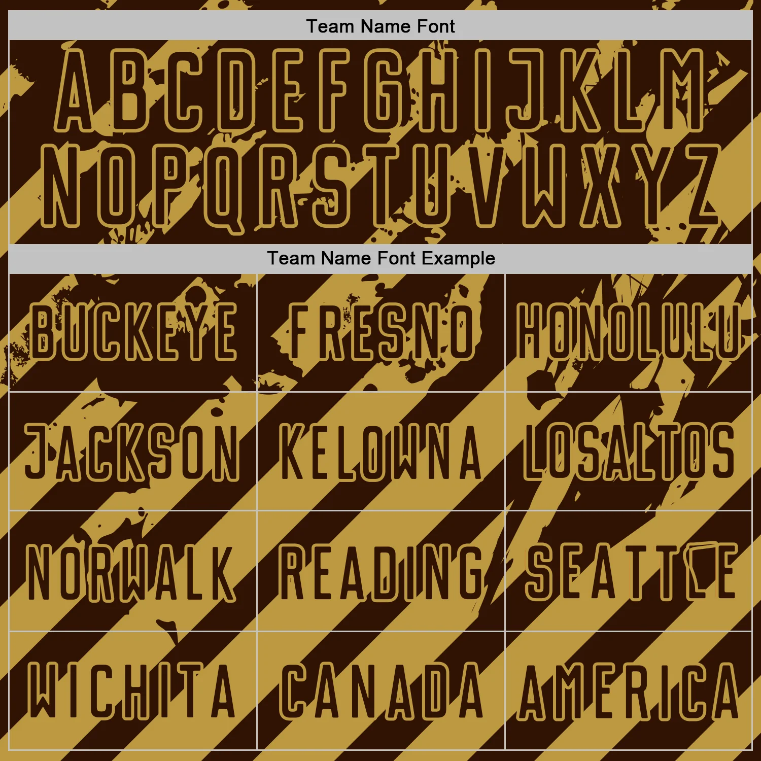 Custom Brown Old Gold Distressed Diagonal Stripe Pattern Sports Sublimation Soccer Uniform Jersey - Image 5
