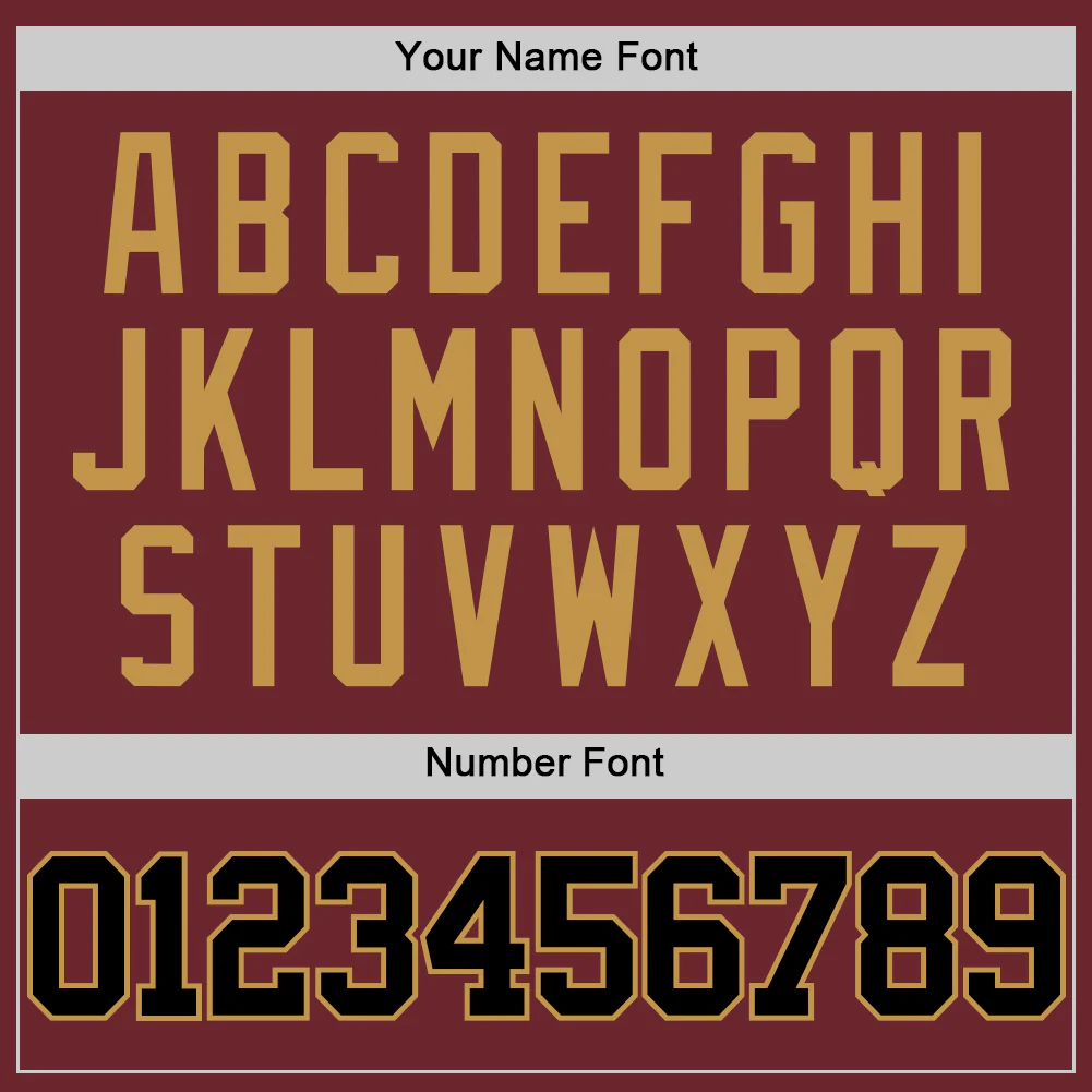 Custom Burgundy Black-Old Gold Authentic Basketball Jersey - Image 4