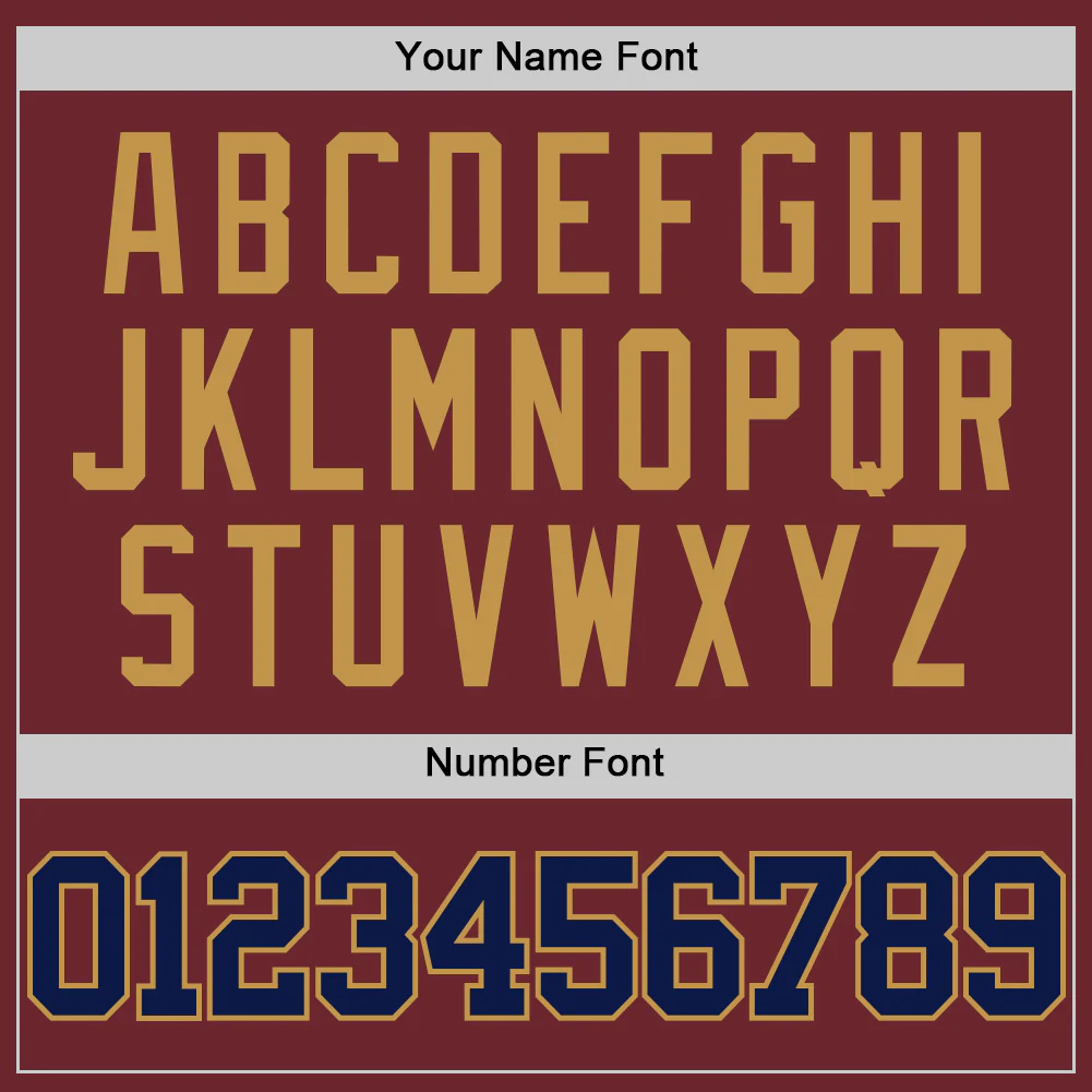 Custom Burgundy Navy-Old Gold Authentic Basketball Jersey - Image 4