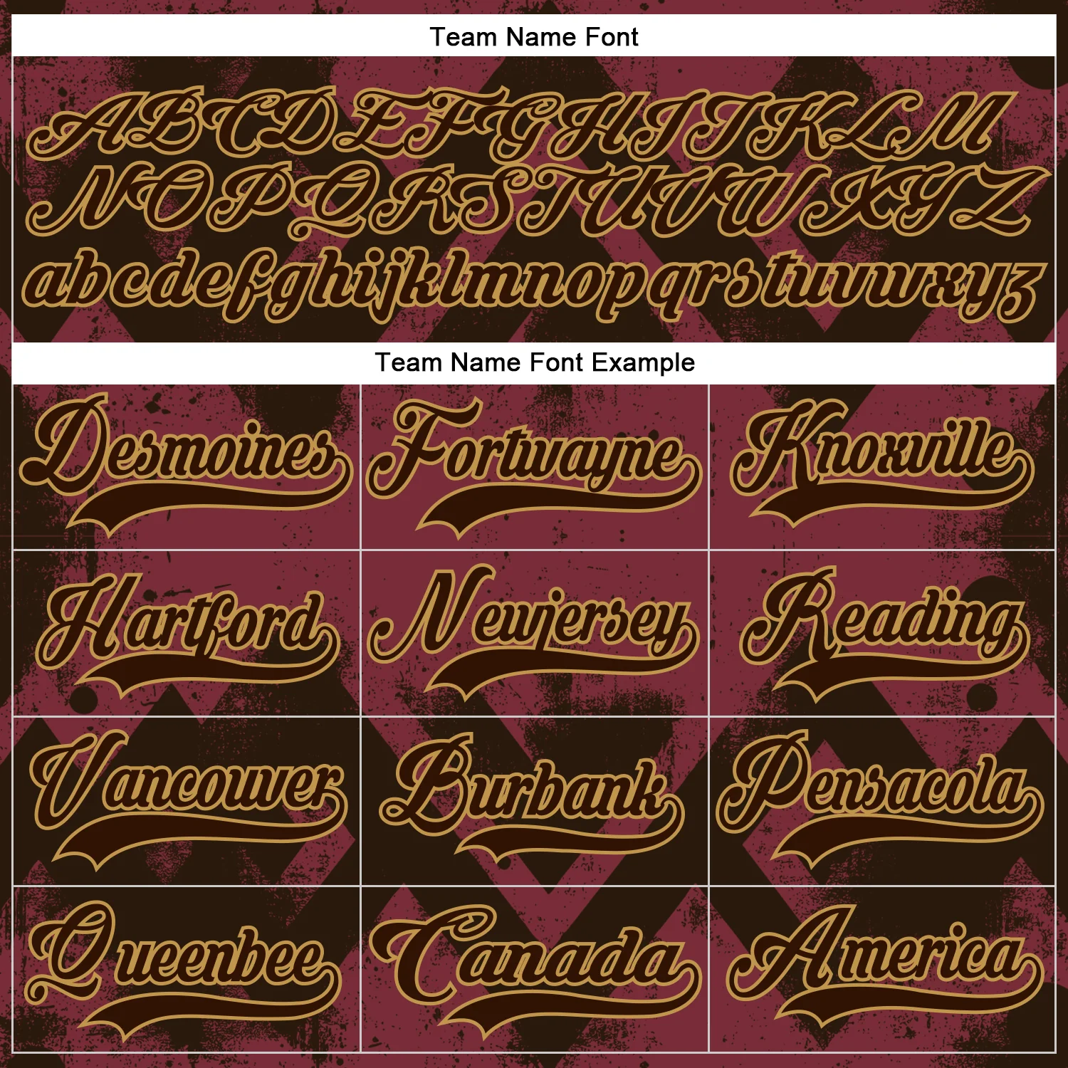 Custom Burgundy Brown-Old Gold Tribal Indigenous Grunge Splash Hockey Lace Neck Jersey - Image 6