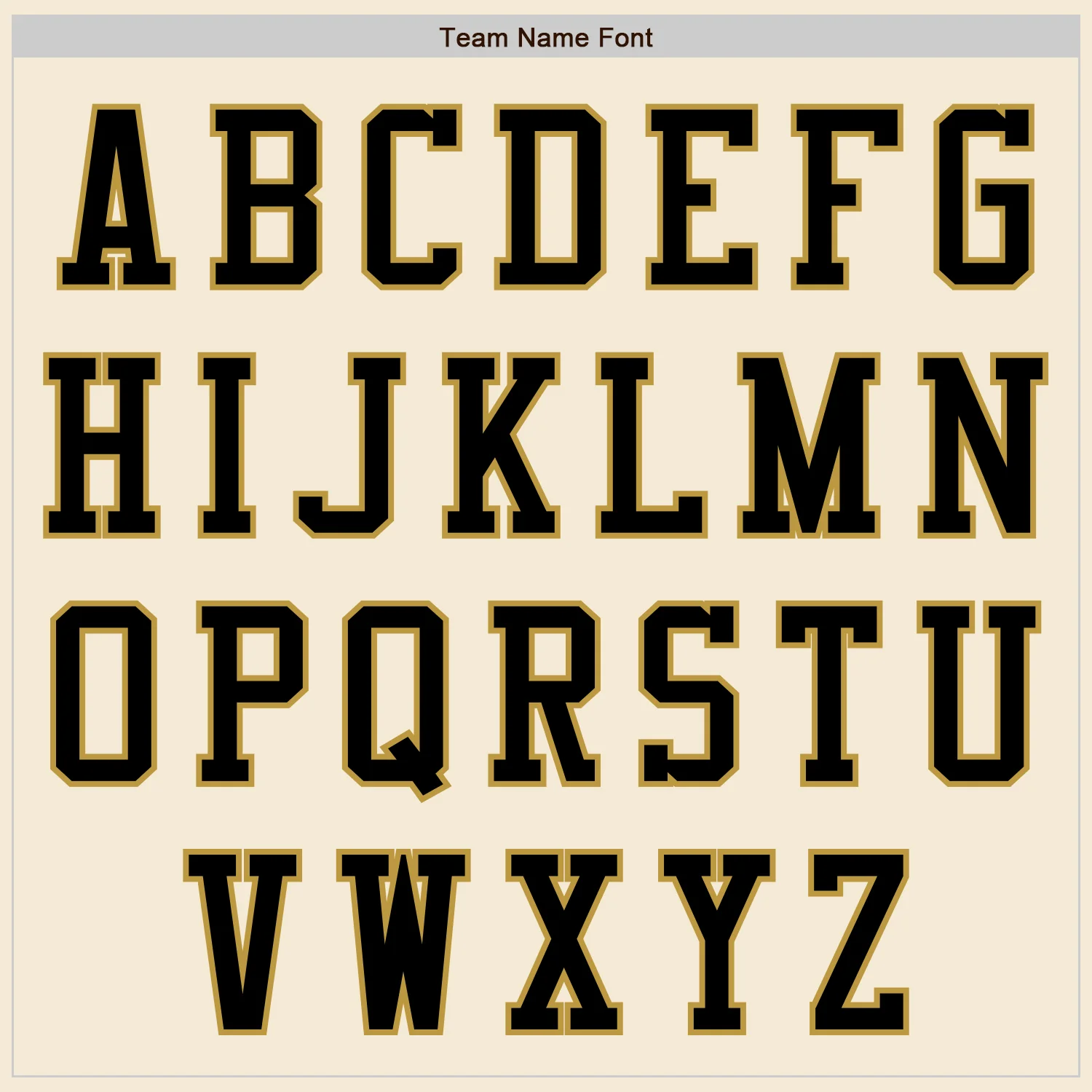 Custom Cream Black-Old Gold Authentic Baseball Jersey - Image 7