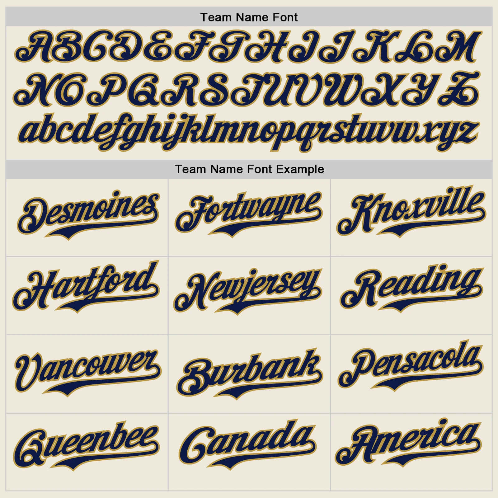 Custom Cream Navy Pinstripe Old Gold Authentic Two Tone Baseball Jersey - Image 4