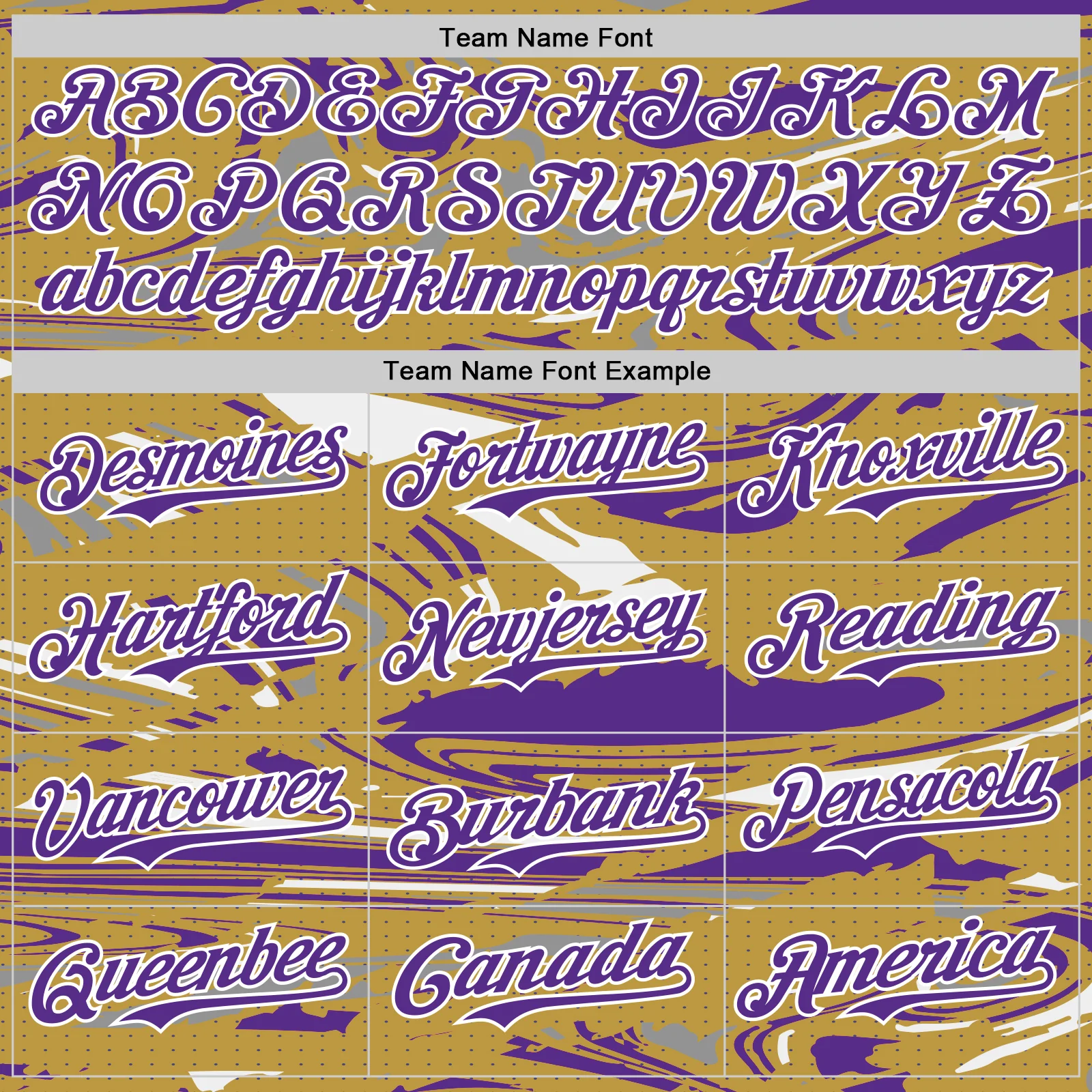 Custom Figure Purple Old Gold-White Fluid Pattern Bomber Full-Snap Varsity Letterman Hoodie Jacket - Image 5