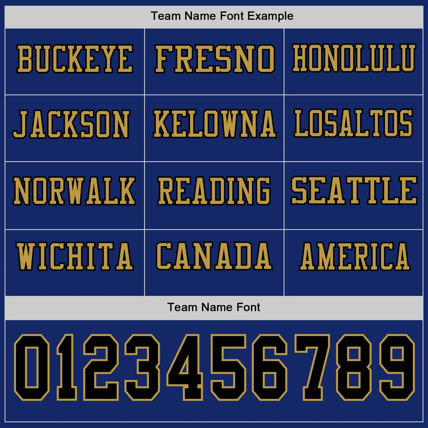 Custom Royal Black-Old Gold Long Sleeve Authentic Football Jersey - Image 3