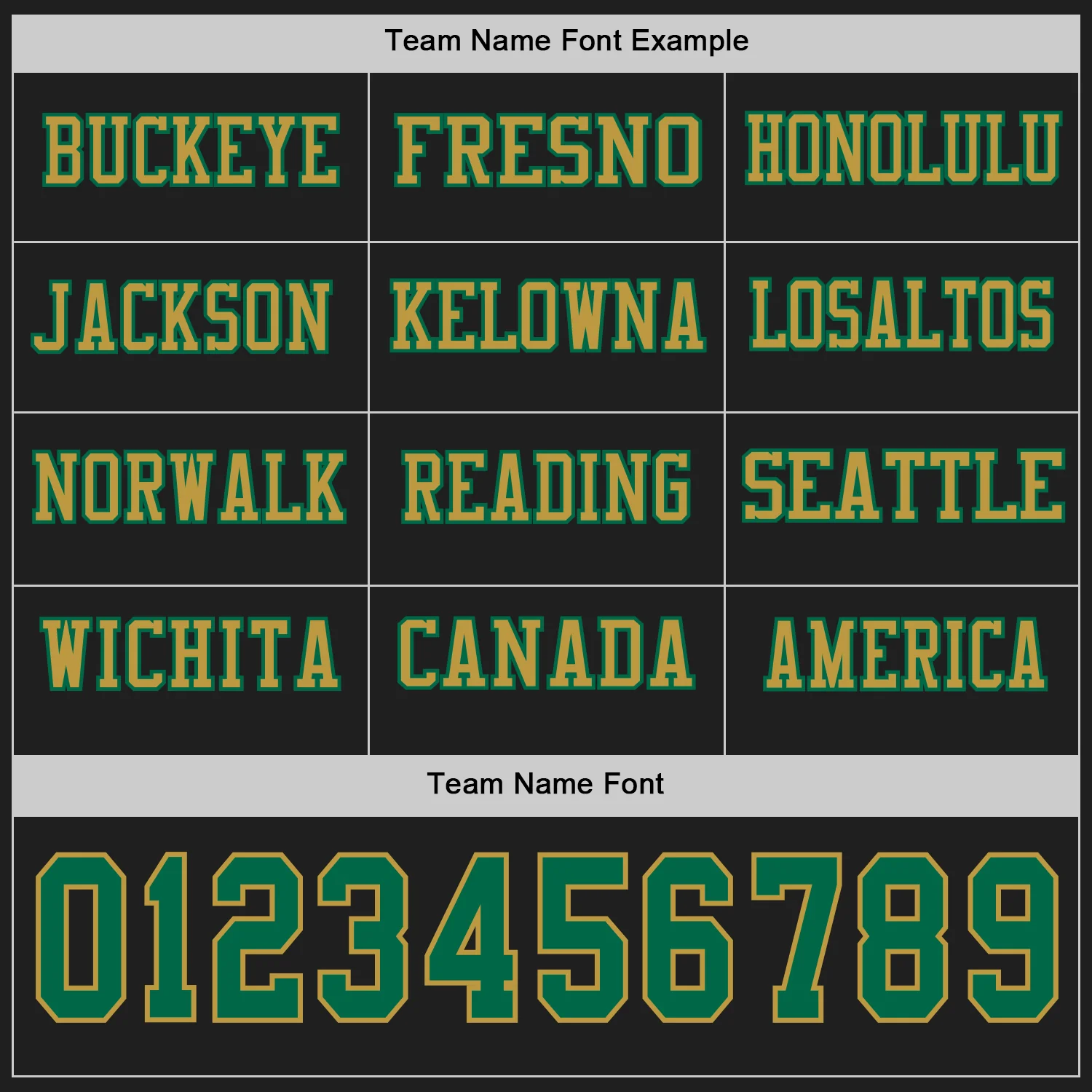 Custom Black Kelly Green-Old Gold Long Sleeve Authentic Football Jersey - Image 3