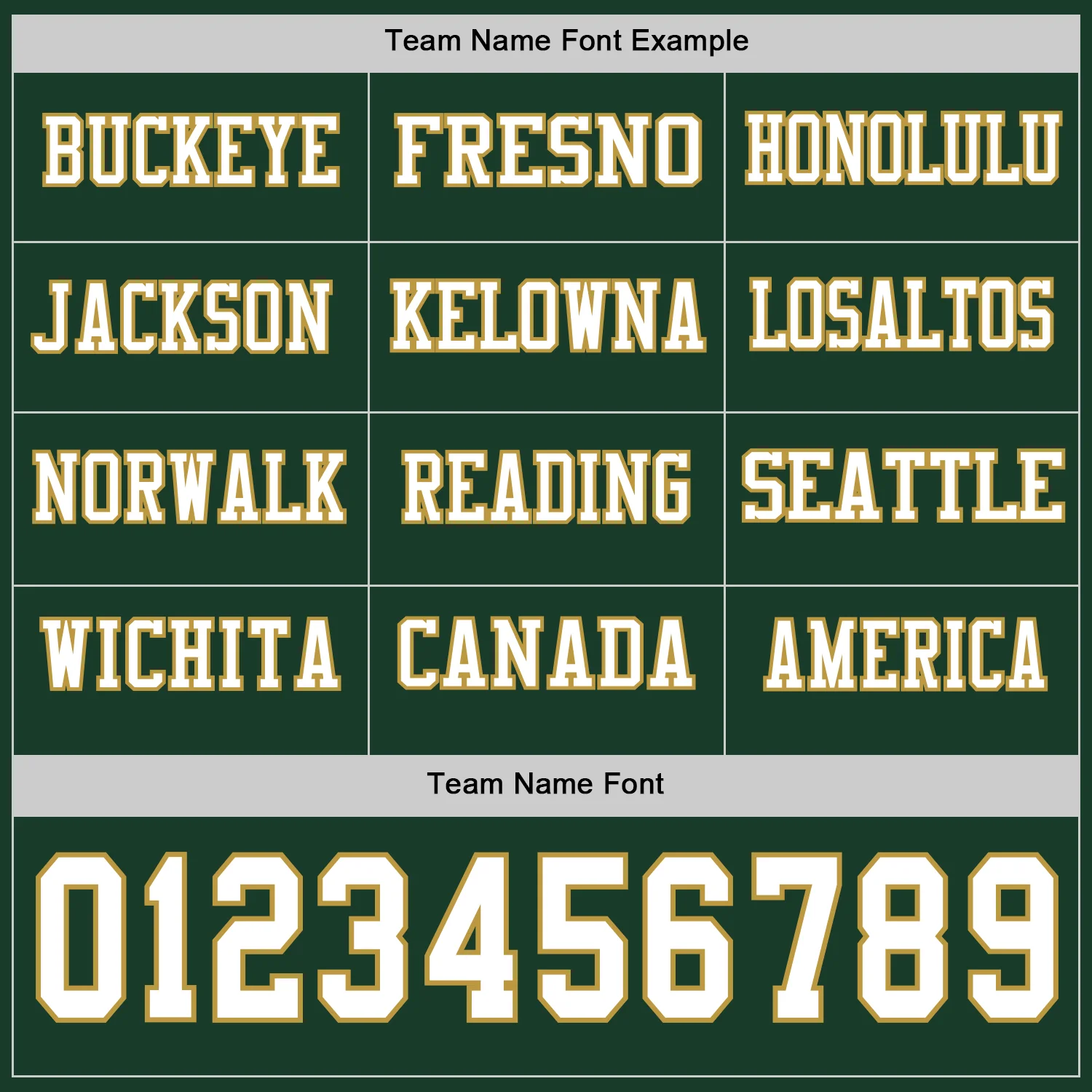 Custom Green White-Old Gold Long Sleeve Authentic Football Jersey - Image 3