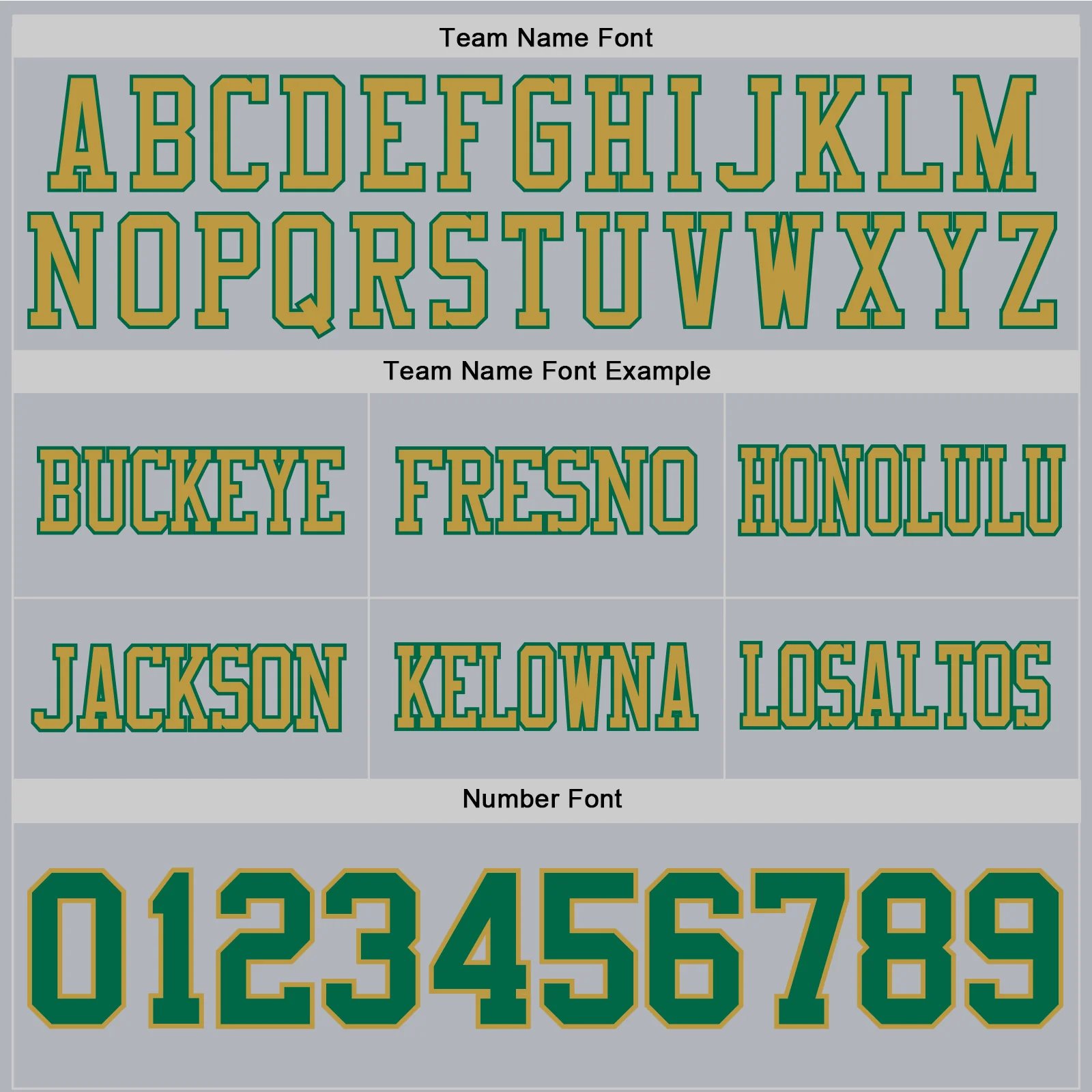 Custom Gray Kelly Green-Old Gold Authentic Football Jersey - Image 4